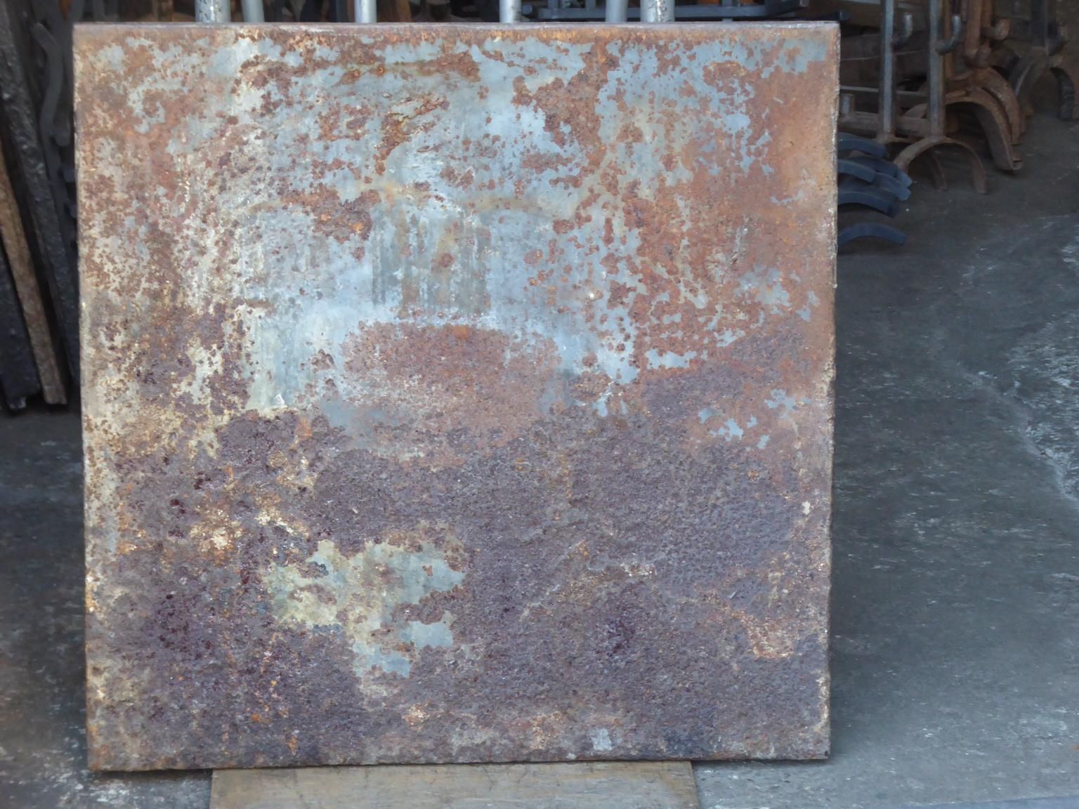 photo for sale Antique French 'Mary Of Kevelaer' Fireback / Backsplash, 19th Century