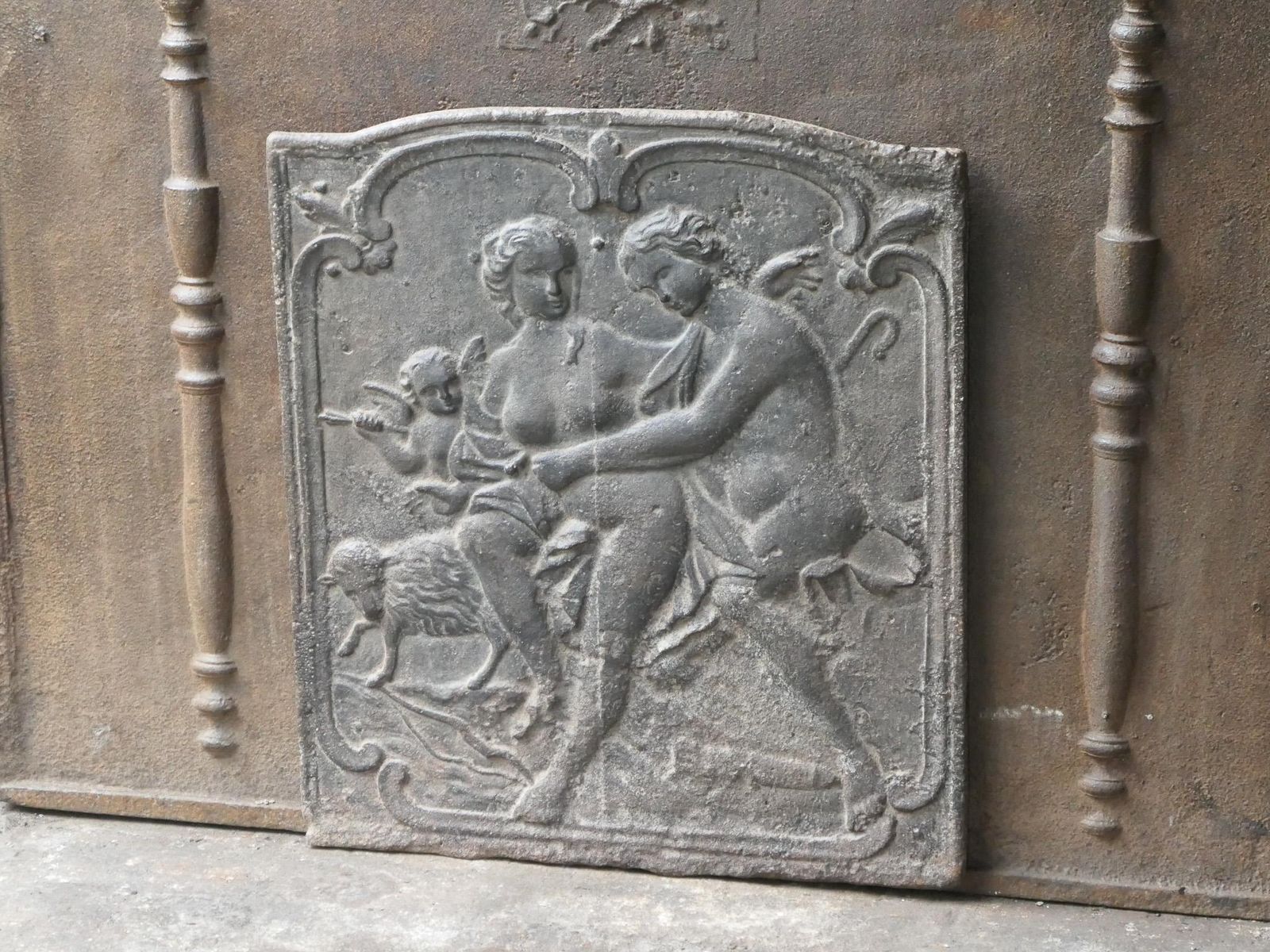 18th Century French Louis XV Period Fireback / Backsplash photo 661.0