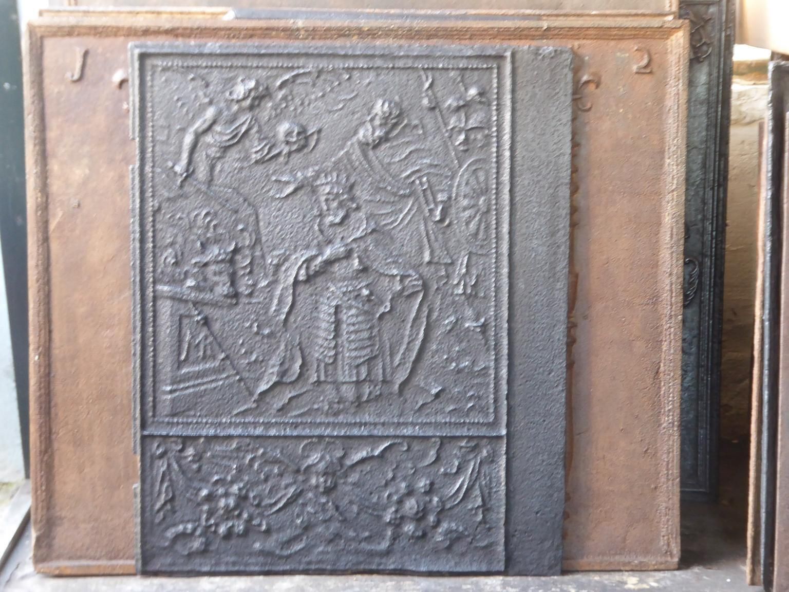 16th Century German Gothic Fireback / Backsplash photo for sale