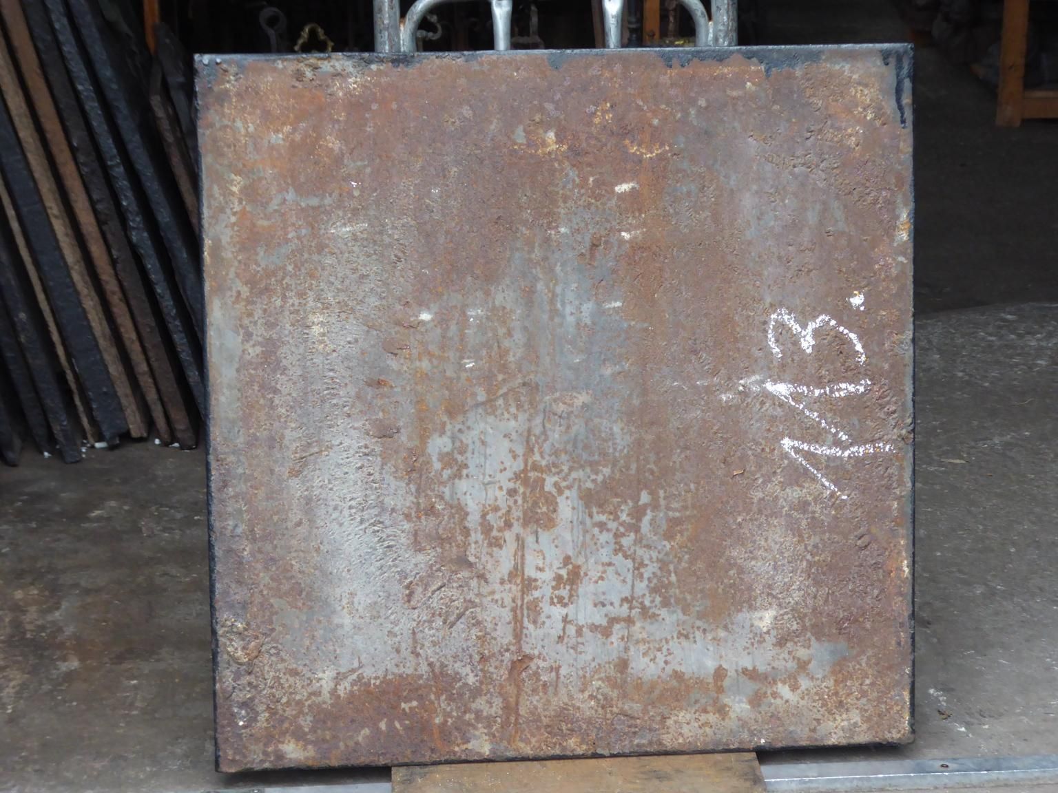 photo for sale Antique French 'Diana' Fireback / Backsplash, 19th Century