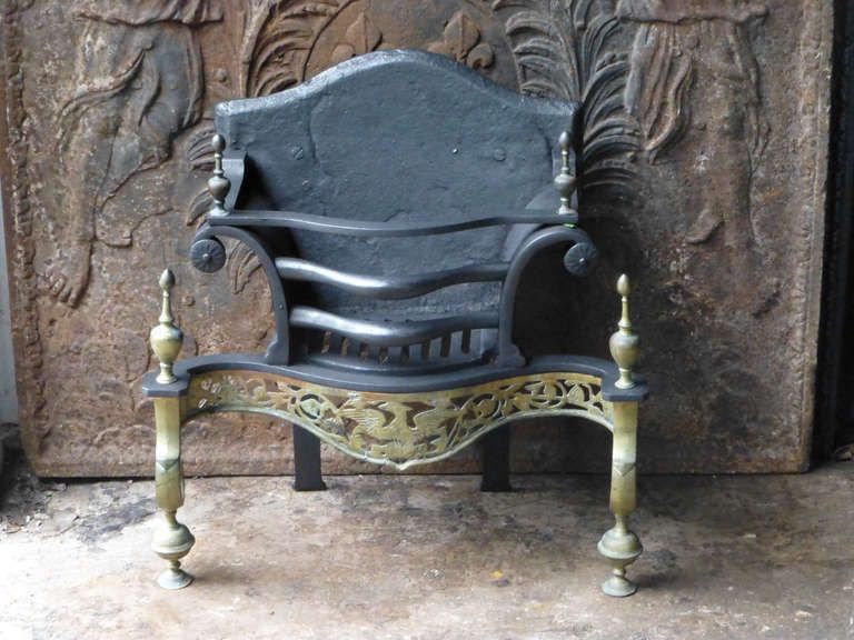 19th Century English Victorian Fireplace Grate, Fire Grate photo furniture