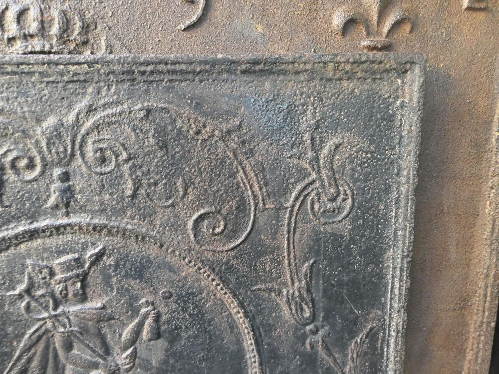 photo furniture Antique French Neoclassical 'Mercury' Fireback, 18th   19th Century