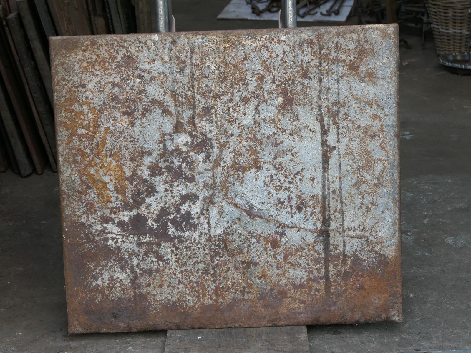 photo buy Antique French Neoclassical Fireback, 18th   19th Century