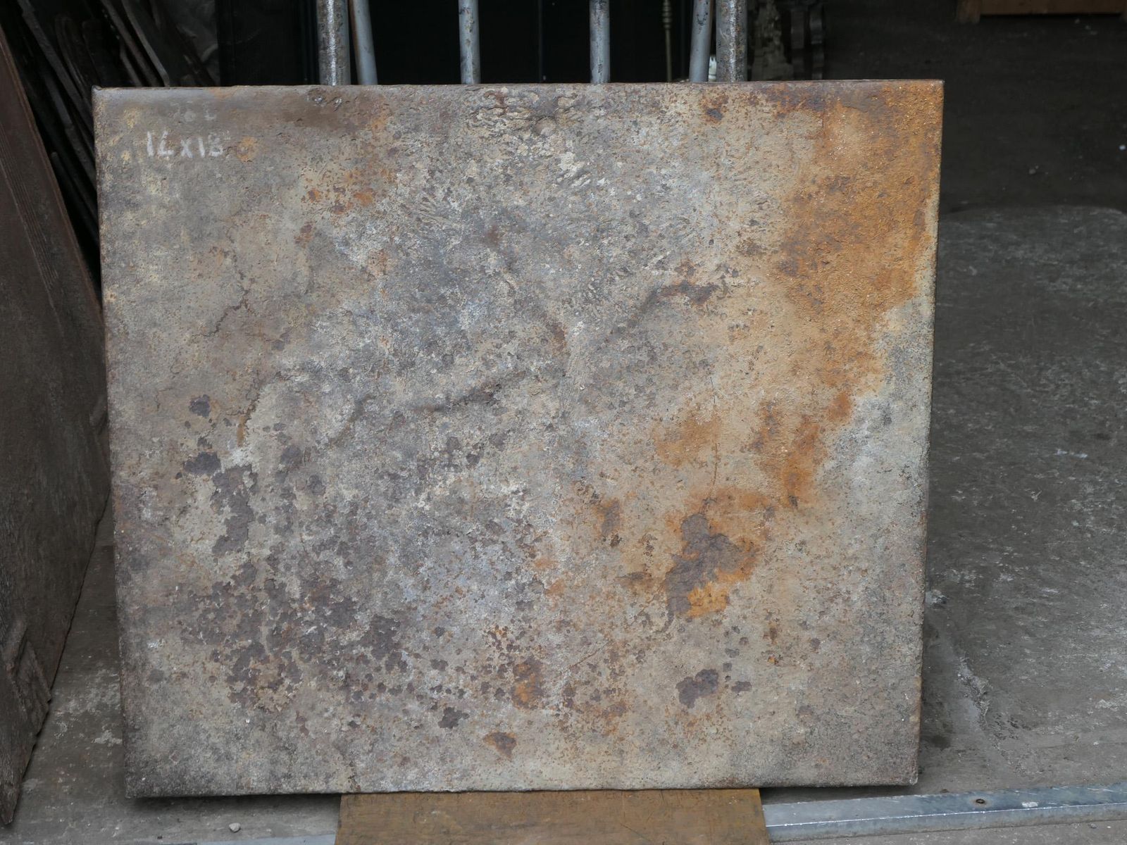 1258.0 18th Century French Louis XV 'Arms Of France' Fireback / Backsplash photo