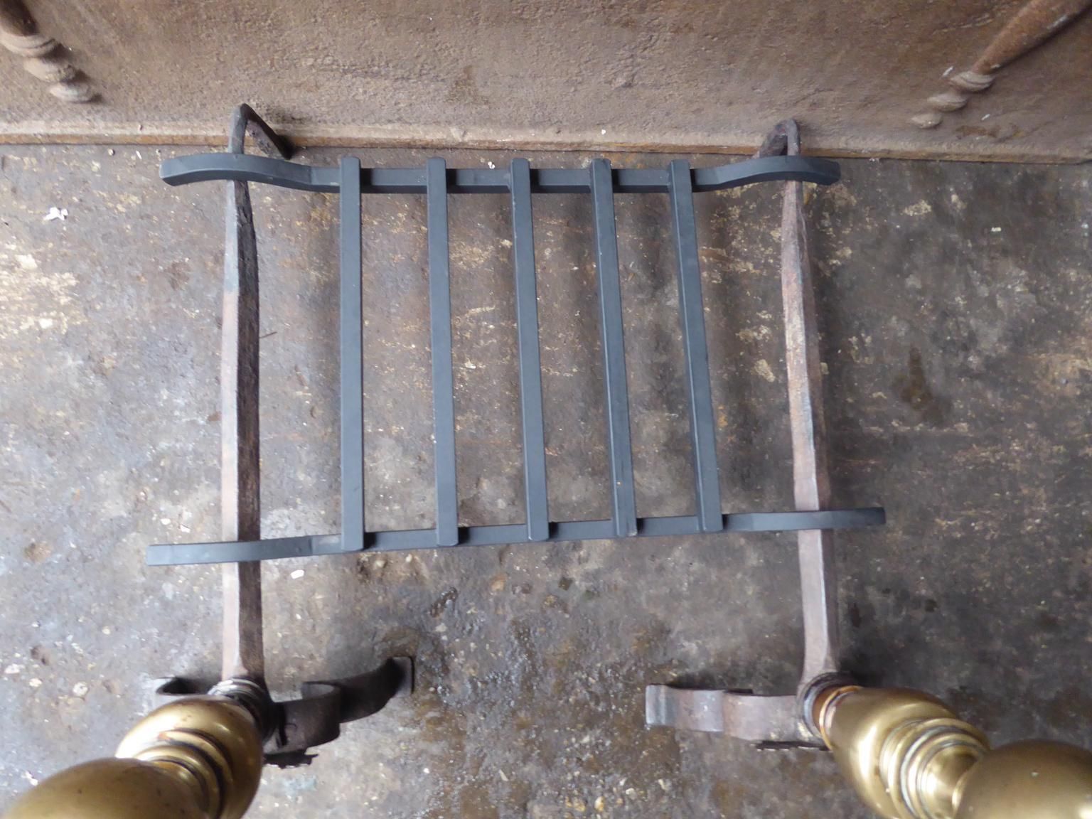 photo for sale Spanish Renaissance Period Fireplace Grate Or Fire Basket, 16th Century