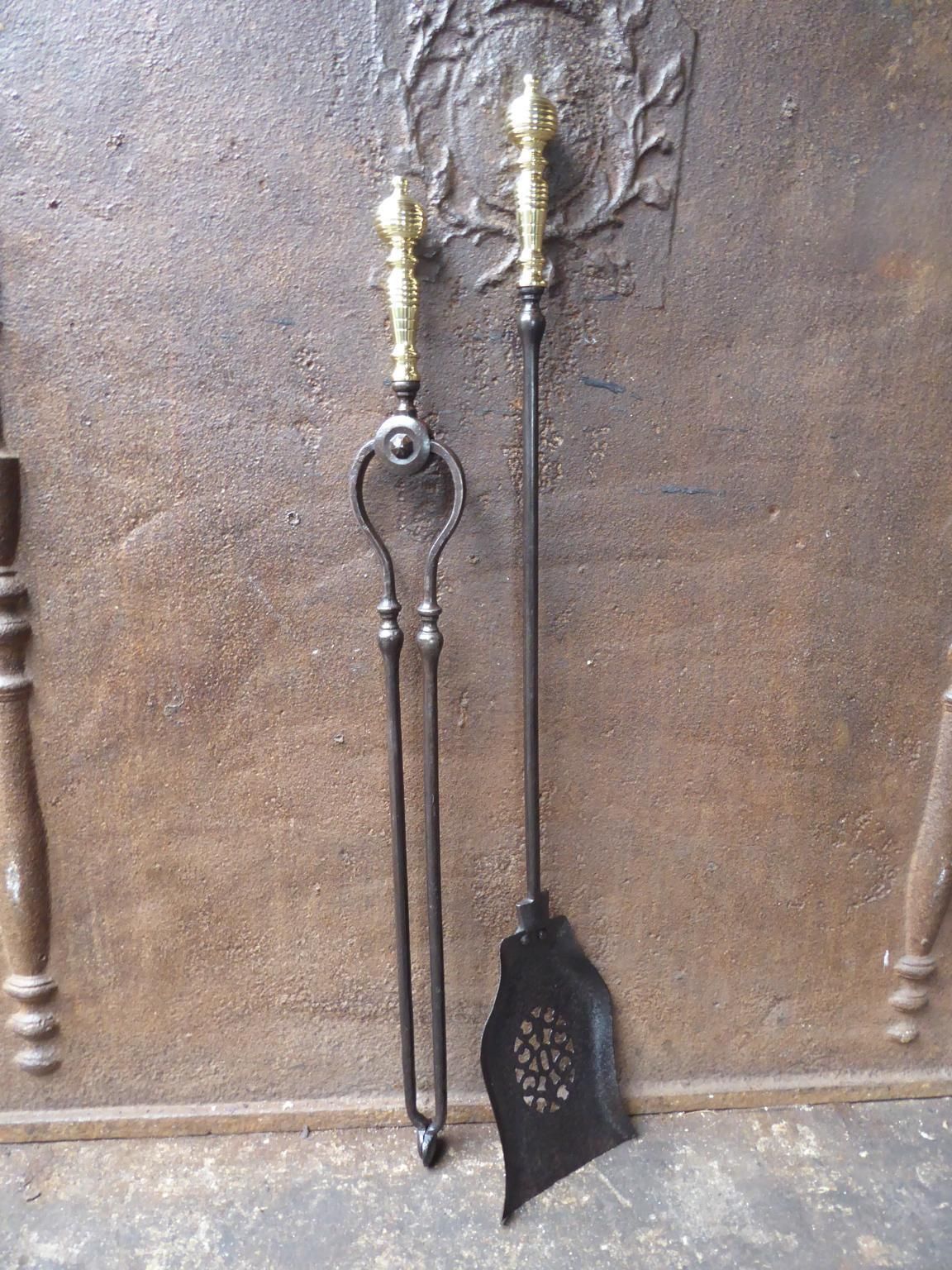 Victorian Fireplace Tools Or Fire Irons, 19th Century, English photo furniture