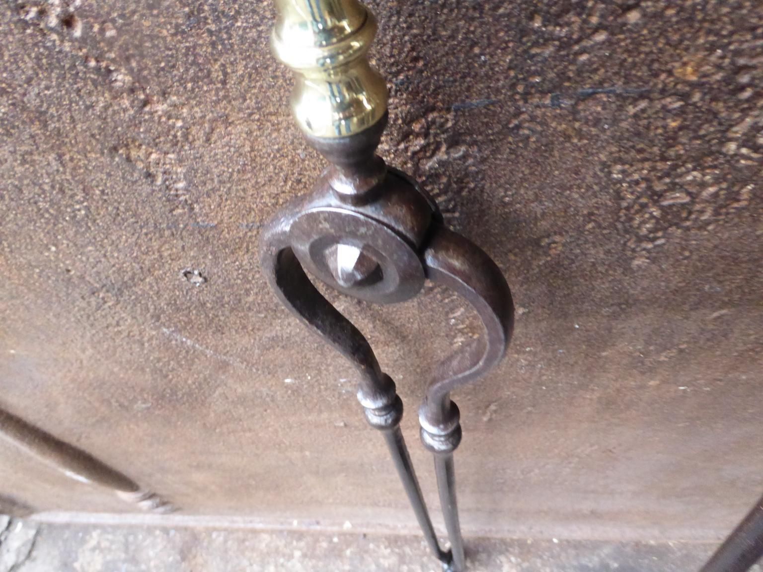 photo for sale Victorian Fireplace Tools Or Fire Irons, 19th Century, English