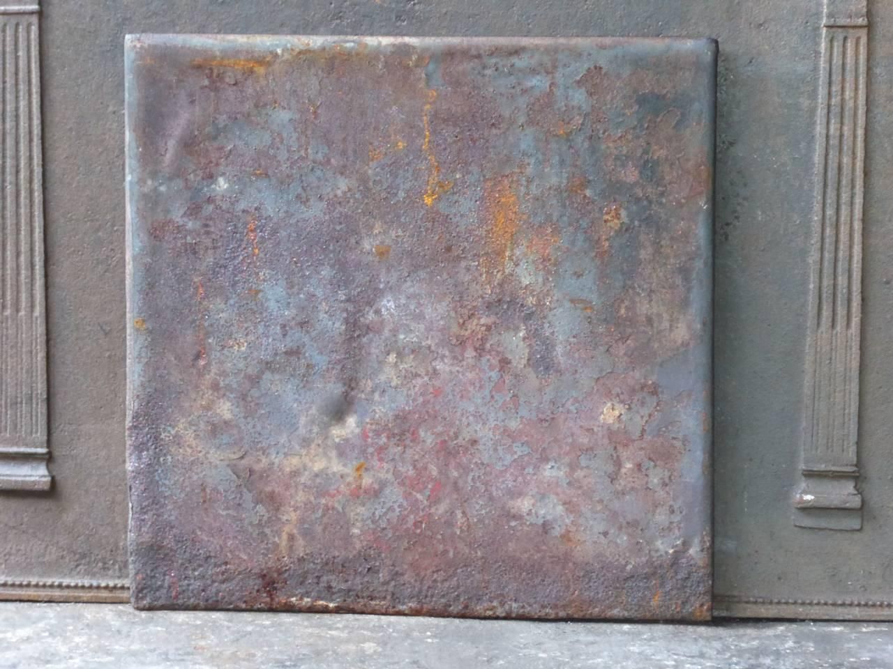 photo furniture 19th Century, French 'Arms Of France' Fireback / Backsplash