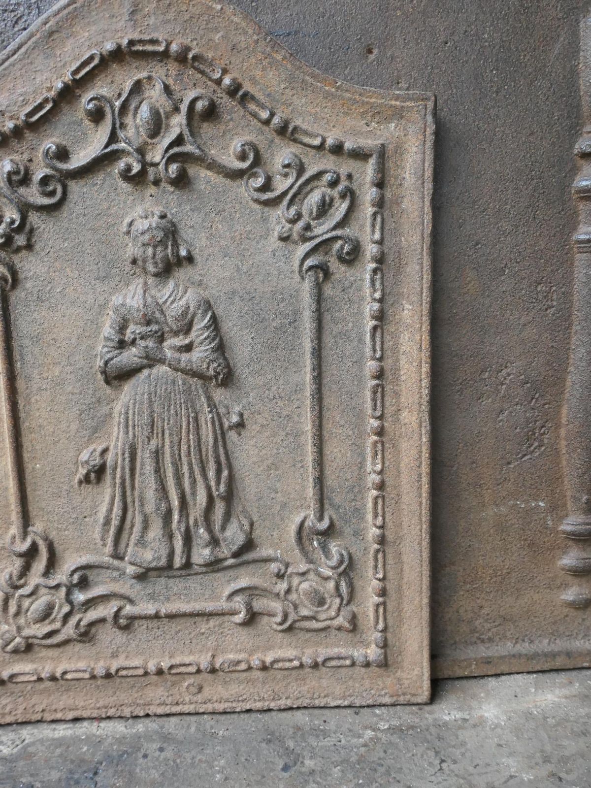 photo for sale French Napoleon III Period Fireback / Backsplash, 19th C.