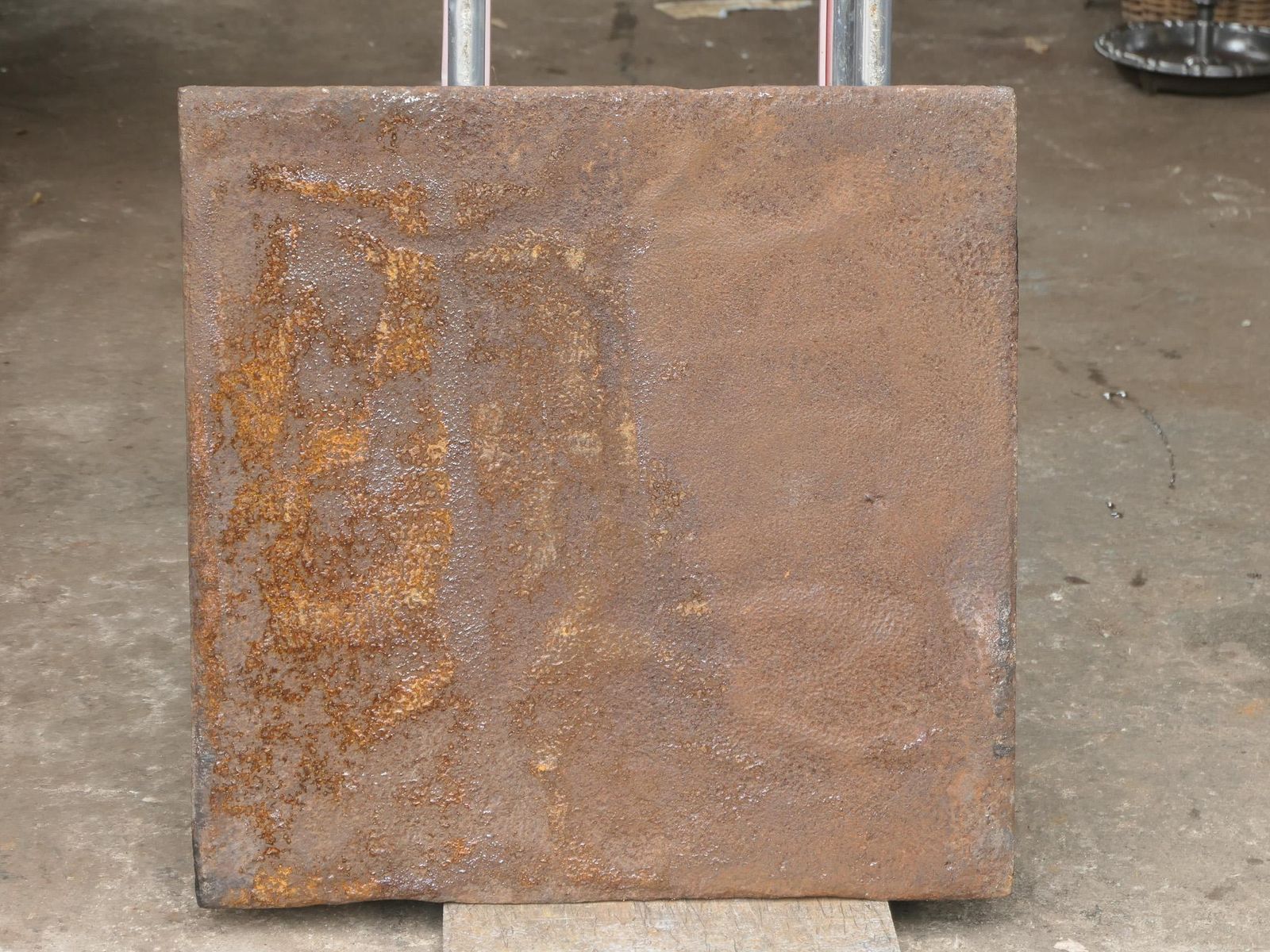 405.0 Antique French Neoclassical 'Minerva' Fireback / Backsplash, 18th 19th Century photo