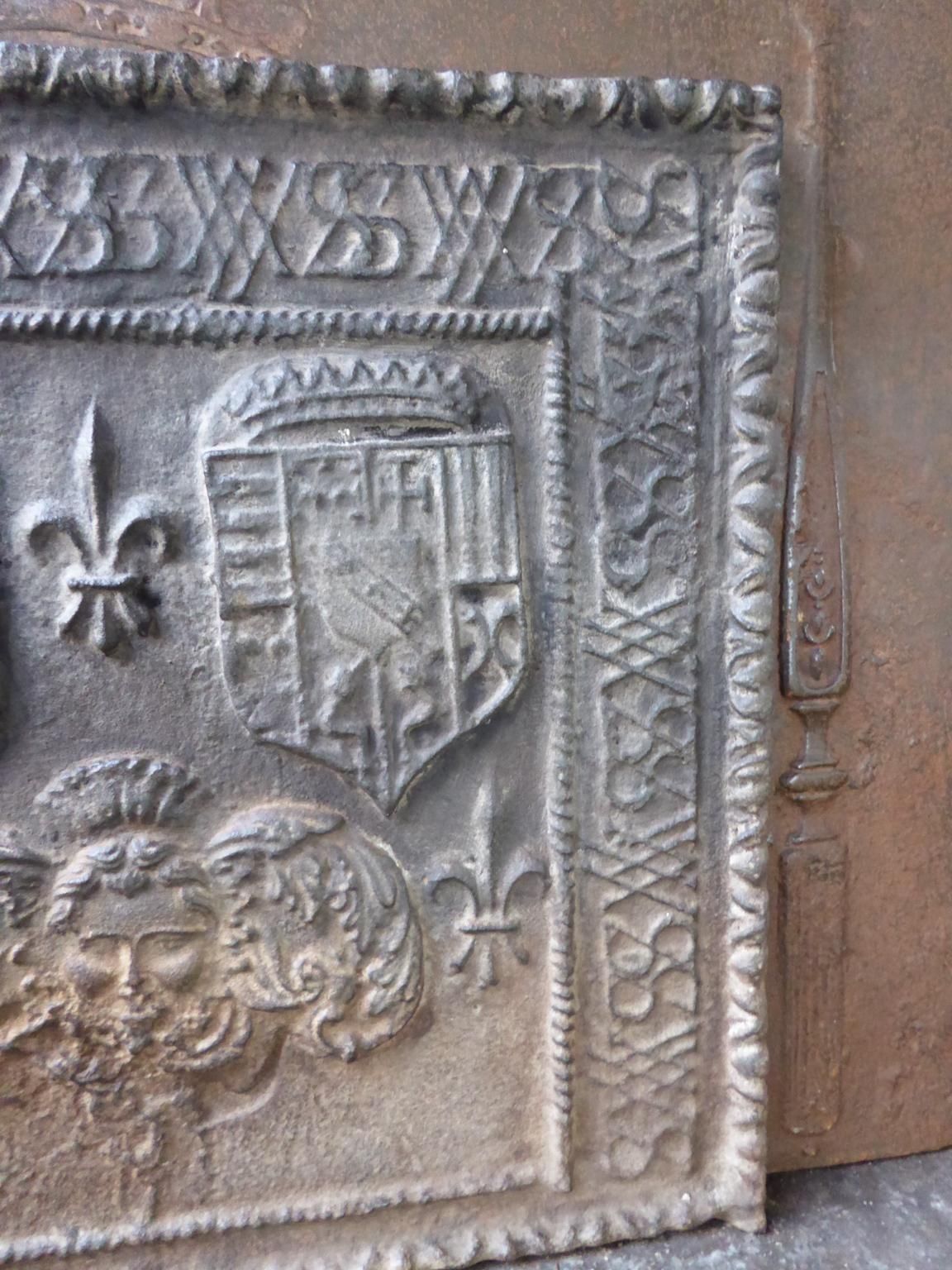 18th 19th Century French 'Arms Of Loraine' Fireback / Backsplash photo buy
