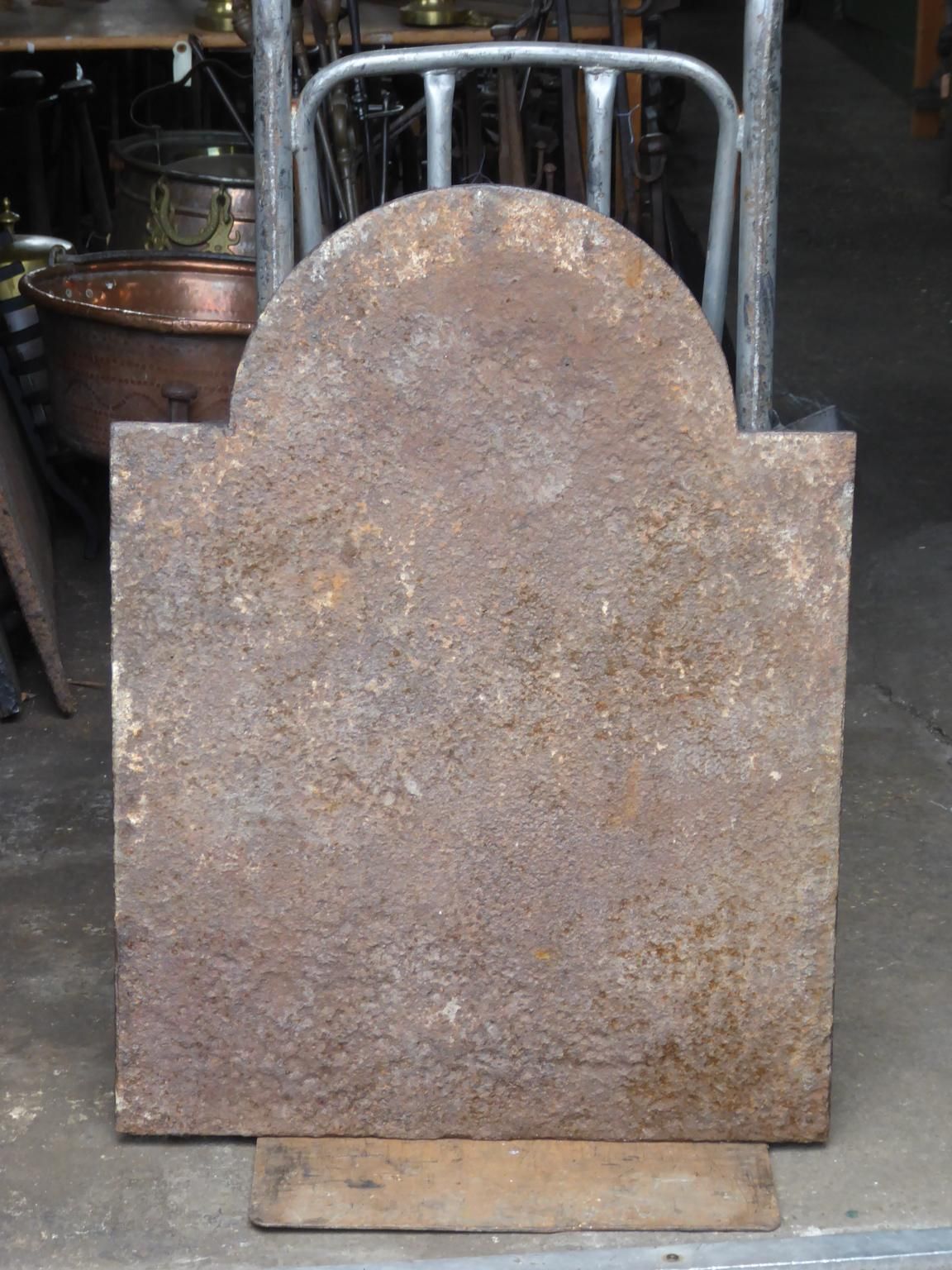 photo furniture Antique French Neoclassical Fireback / Backsplash, 19th Century