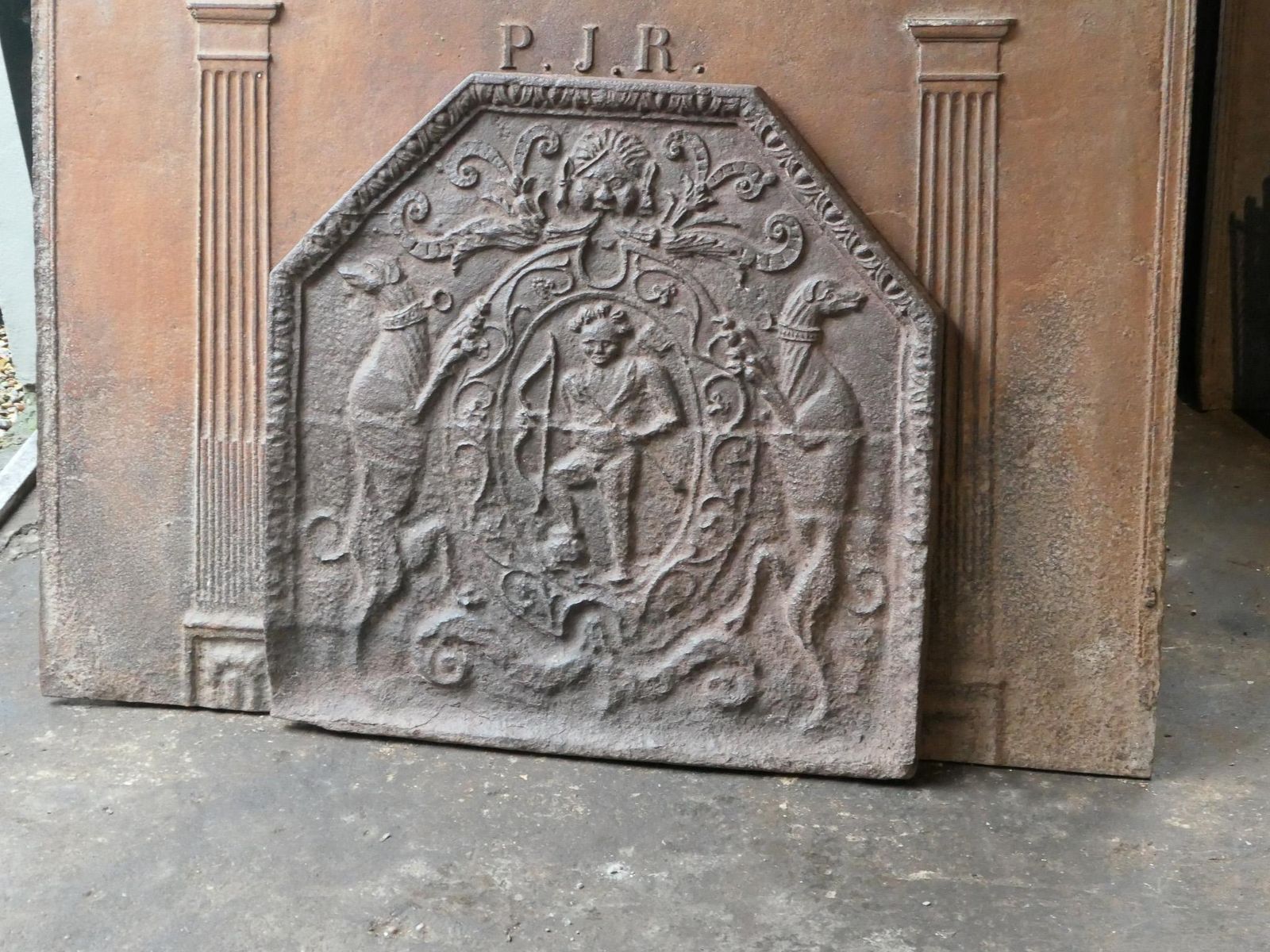17th Century French Louis XIII 'Arms Of France' Fireback / Backsplash photo 1173.0