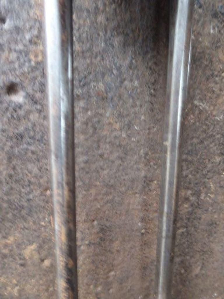 19th Century English Fireplace Tongs photo 235.0