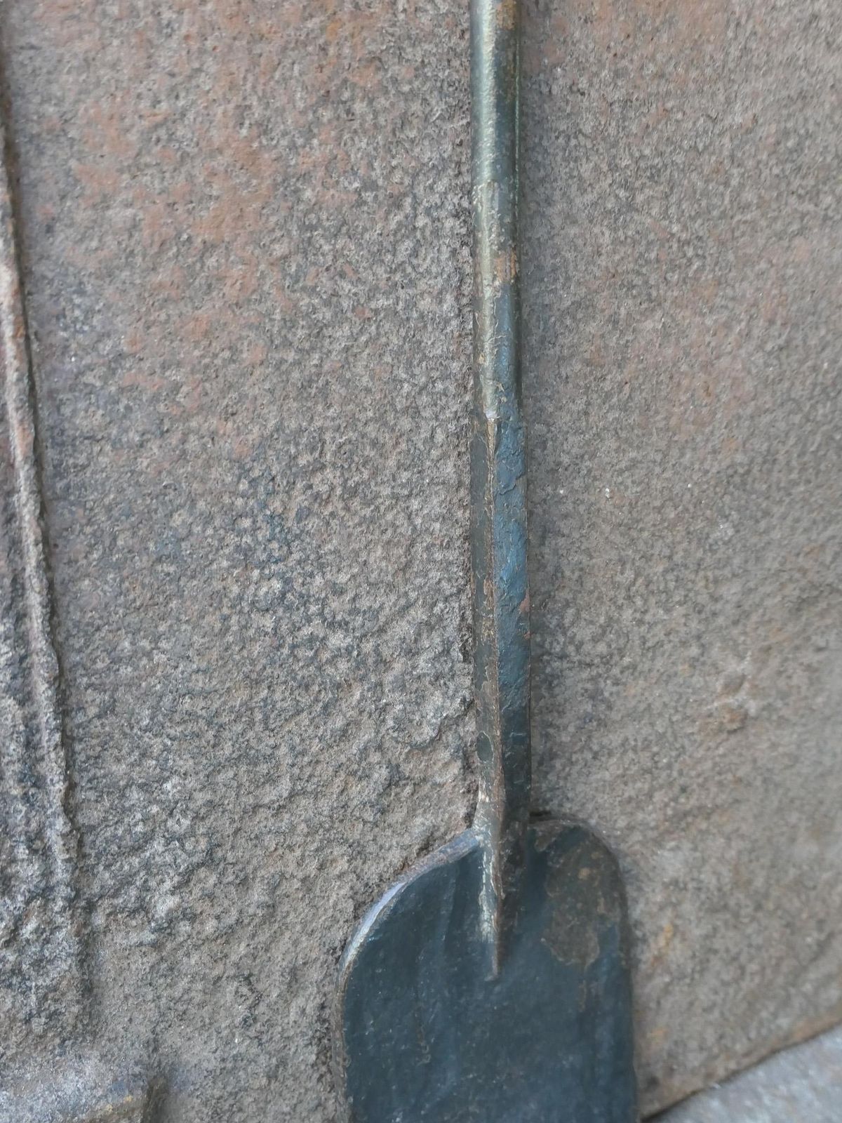 Rustic French Antique Fireplace Shovel, 18th Century photo buy
