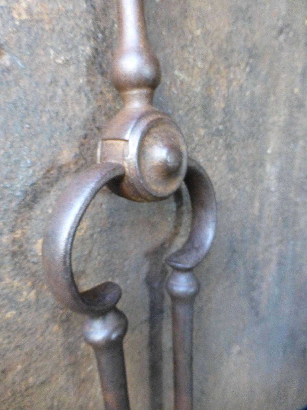19th Century English Fire Tongs, Pince photo 200.0
