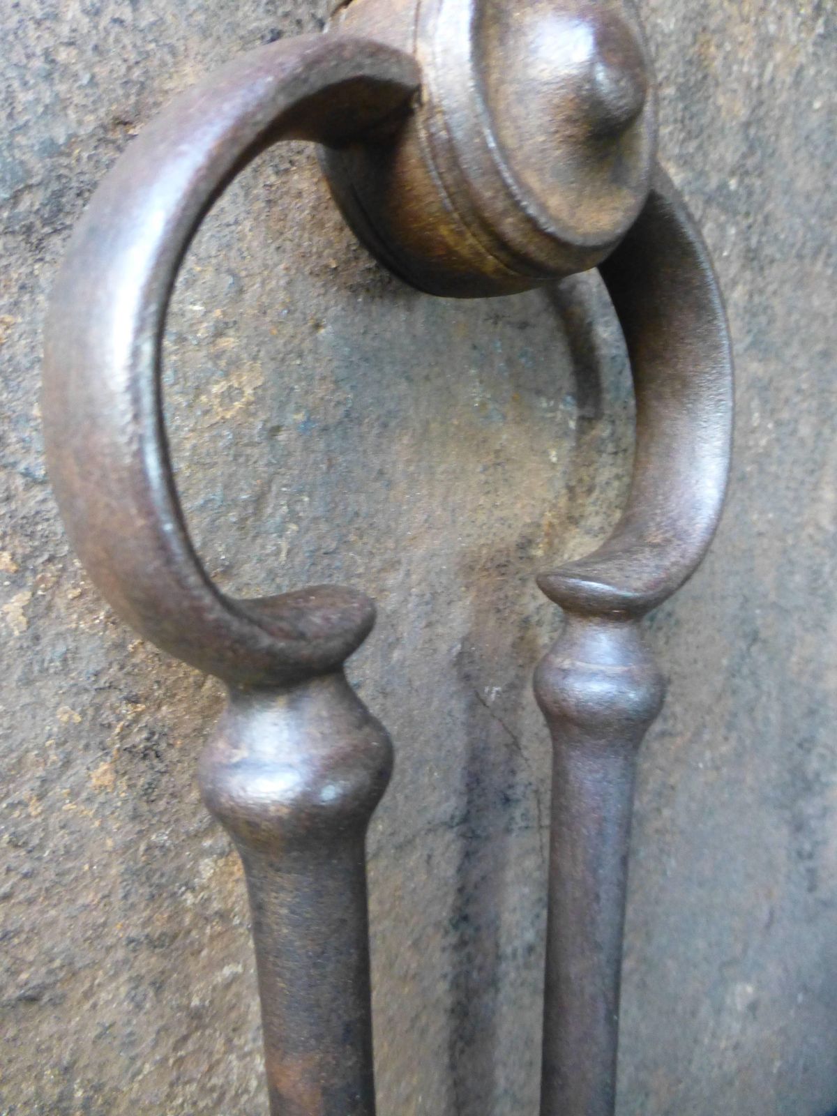 19th Century English Fire Tongs, Pince photo vinterior