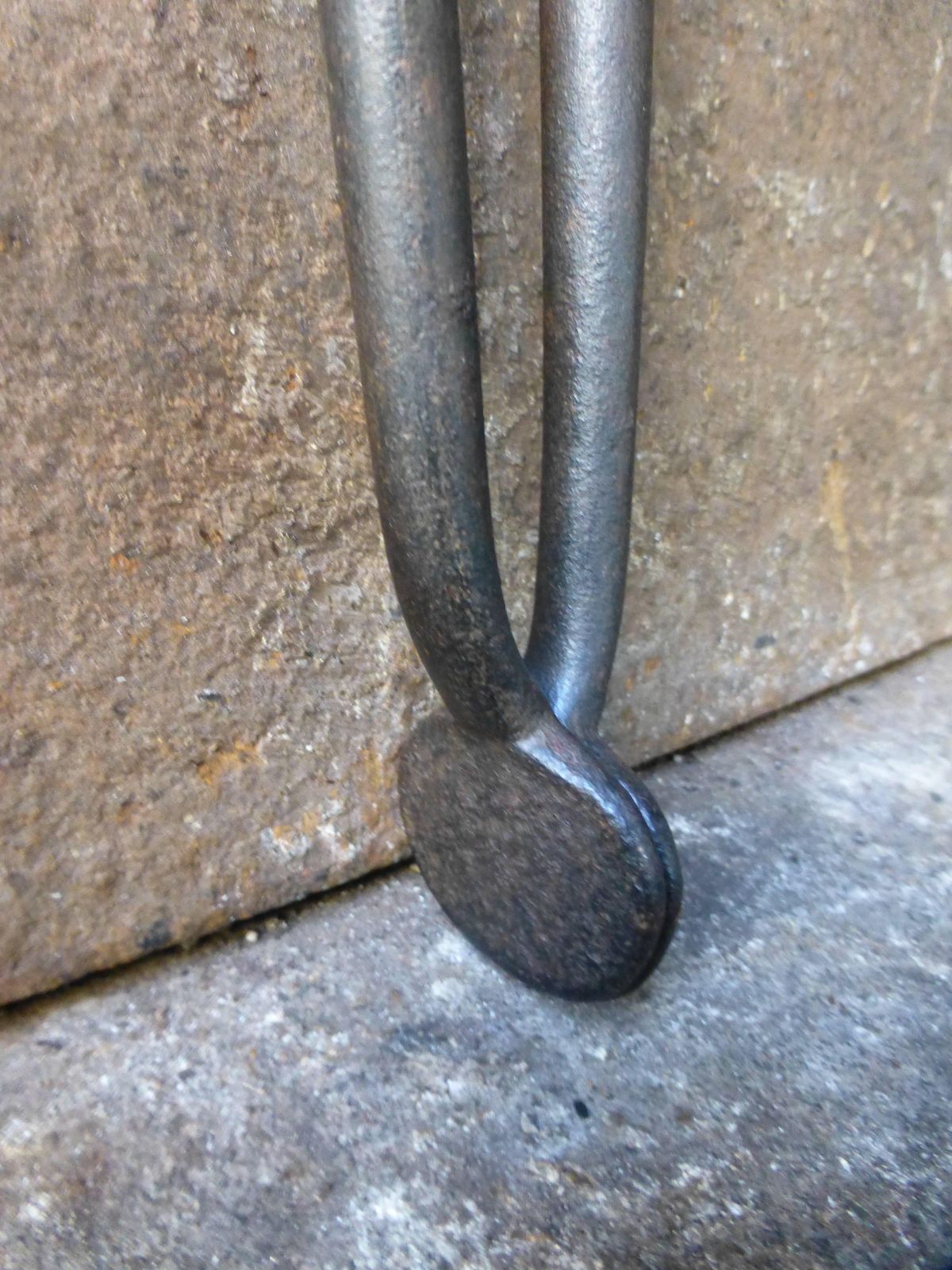 19th Century English Fire Tongs, Pince photo vintage