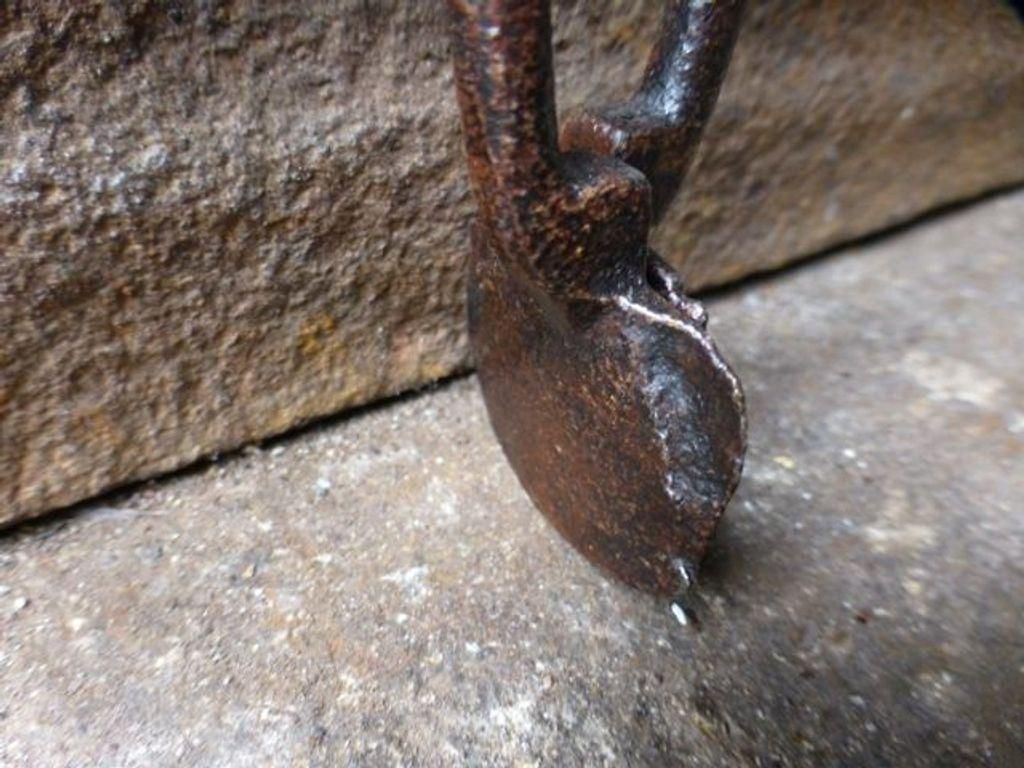 photo furniture Early 19th Century Dutch Fire Tongs