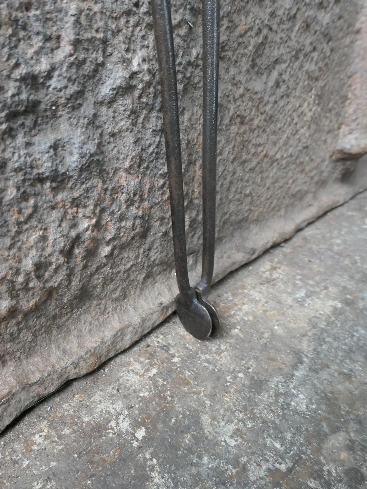 18th 19th Century Dutch Fire Tongs, Pince photo vinterior
