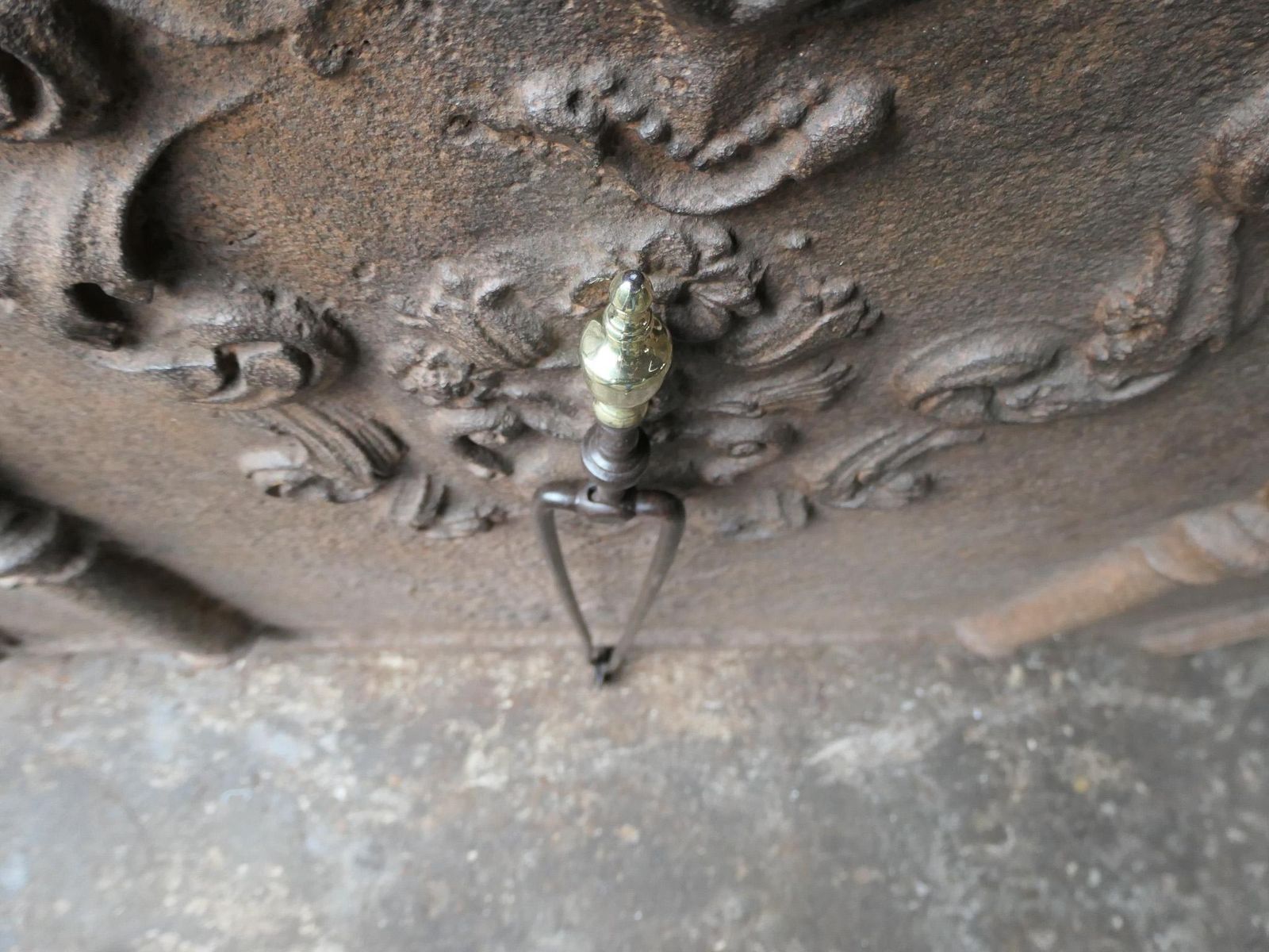 18th 19th Century Dutch Fire Tongs, Pince photo buy