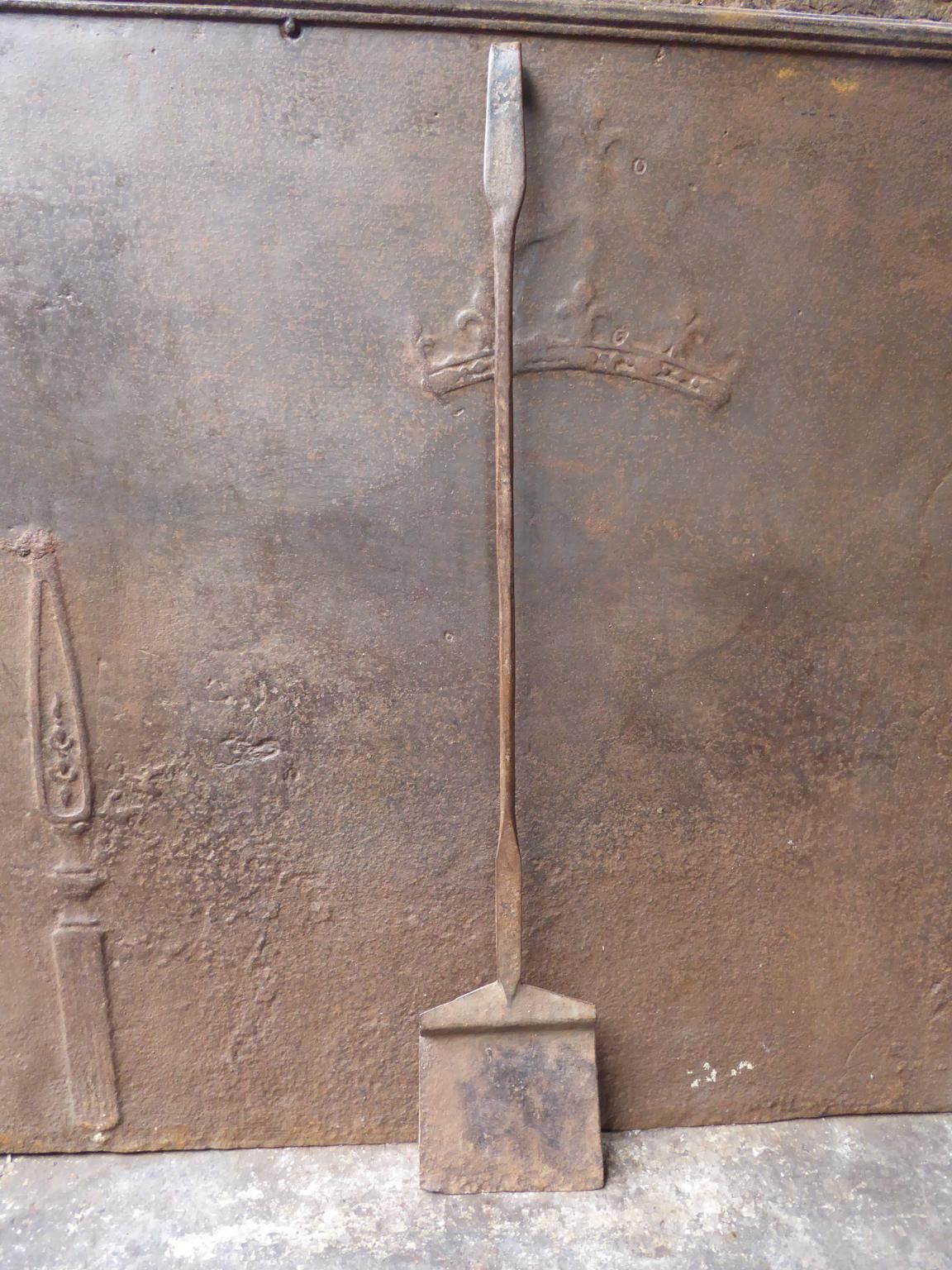 Large 19th Century French Fireplace Shovel Or Fire Shovel photo furniture