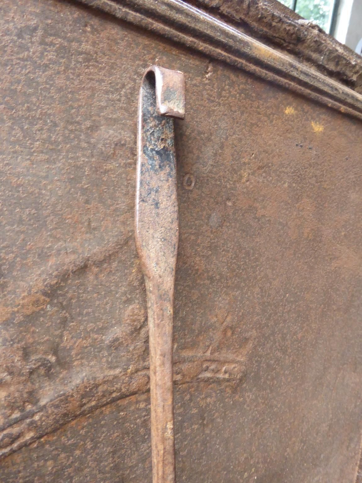 Large 19th Century French Fireplace Shovel Or Fire Shovel photo buy