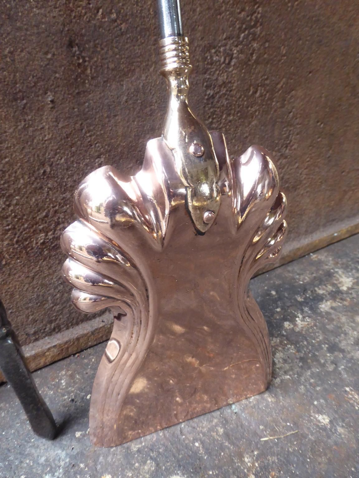 English Art Nouveau Fireplace Tools Or Fire Tools, Early 20th Century photo vinterior
