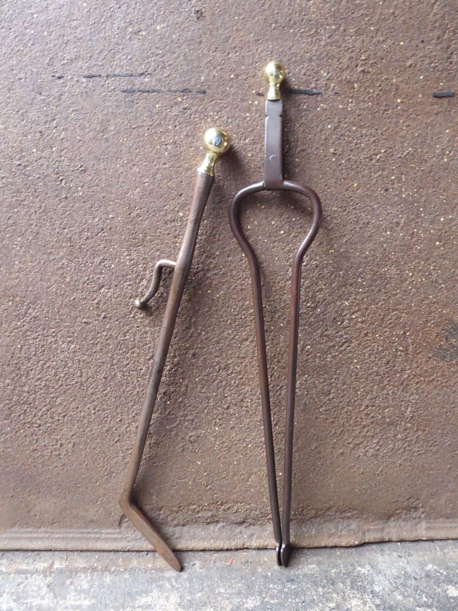 Early 19th Century Dutch Neoclassical Period Fireplace Tools Of Fire Tools photo furniture