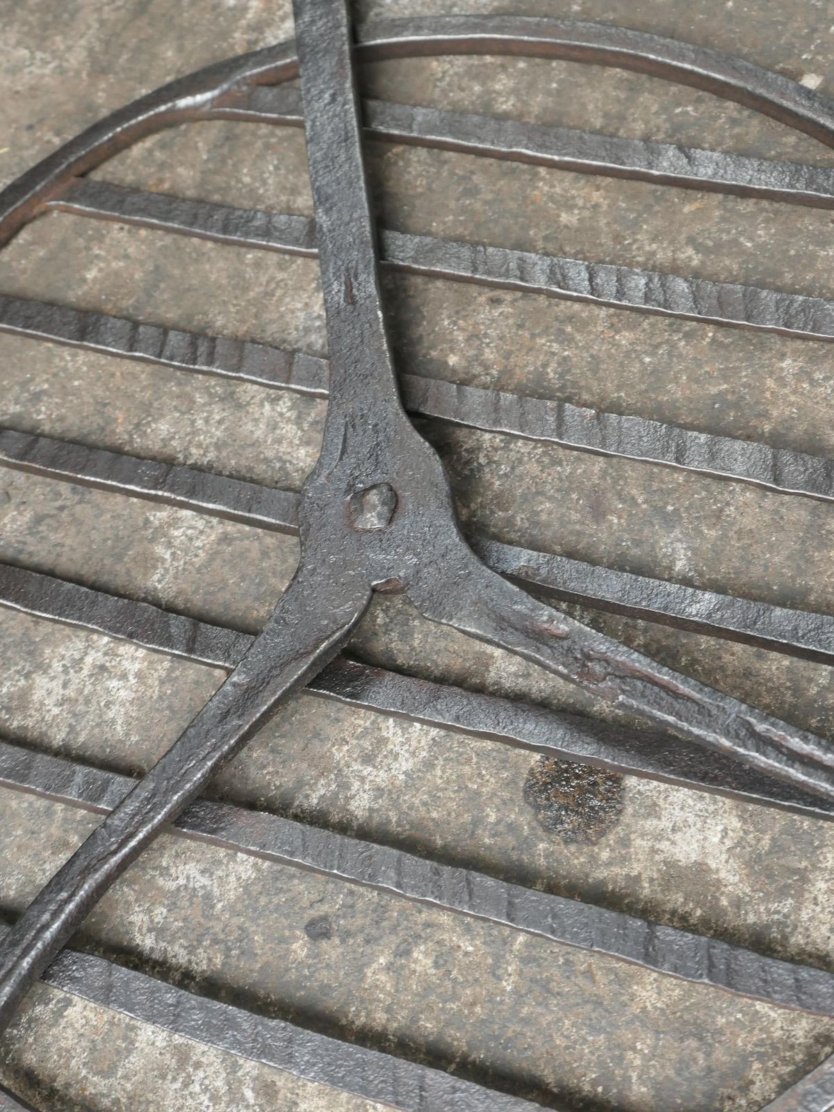 photo for sale Hand Forged 17th Century French Louis XIV Period Rotating Gridiron