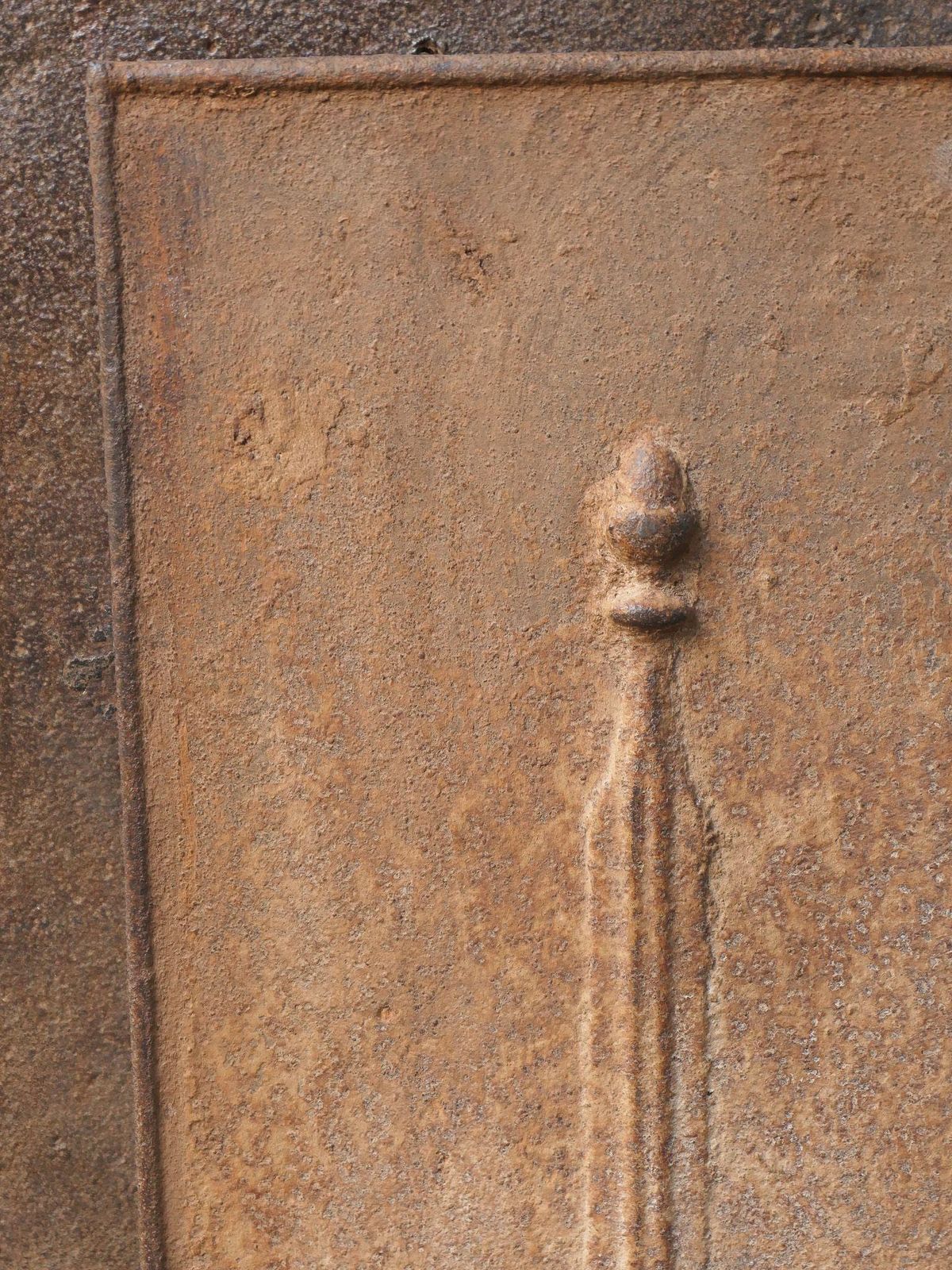 French 'Pillars Of Freedom' Fireback / Backsplash, 18th   19th C. photo buy