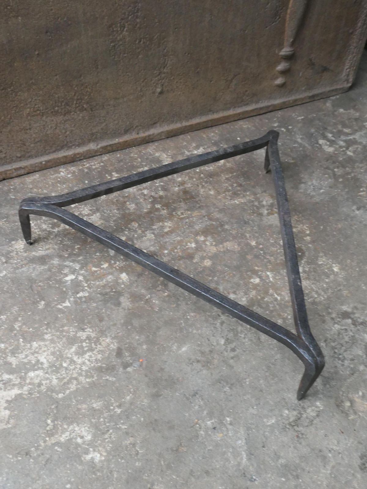 Large French 17th 18th Century Louis XIV Trivet photo for sale