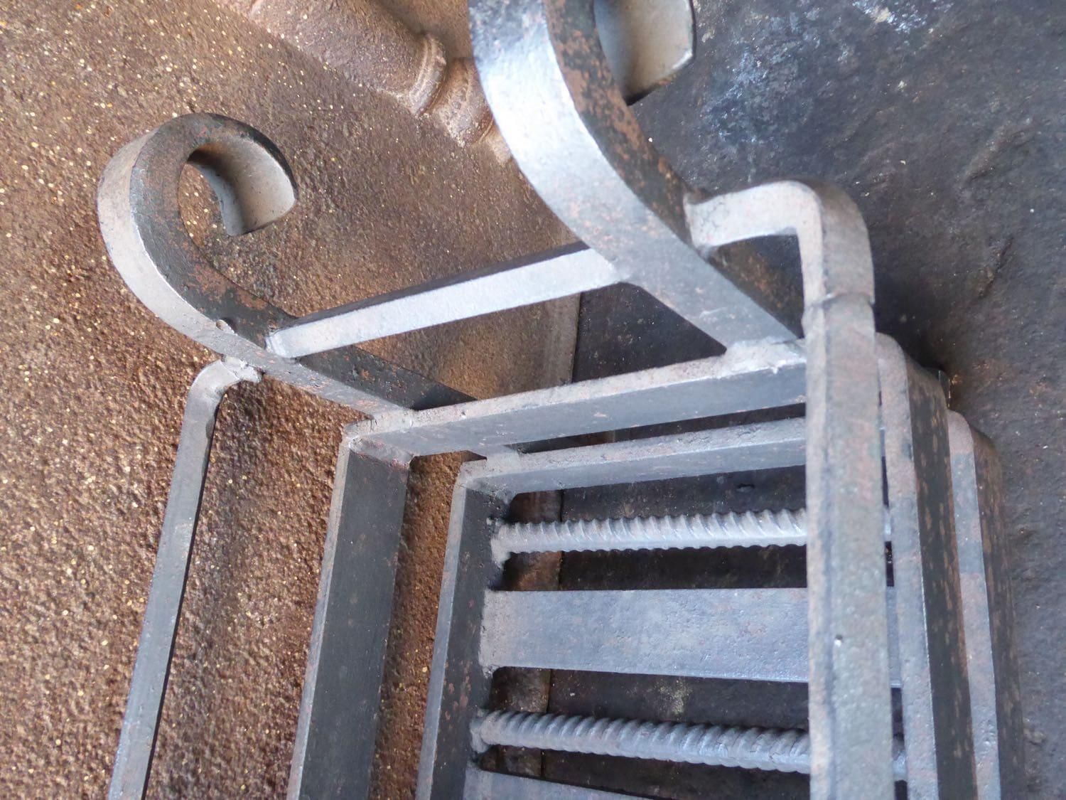 photo for sale English Victorian Style Fireplace Grate Or Fire Basket, 20th Century