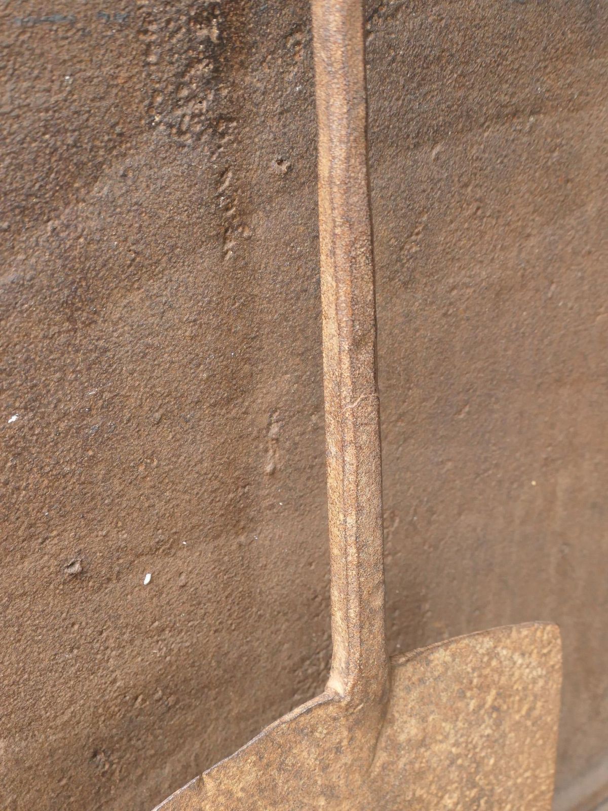 Large Early 18th Century French Fireplace Shovel Or Fire Shovel photo Home Fixtures