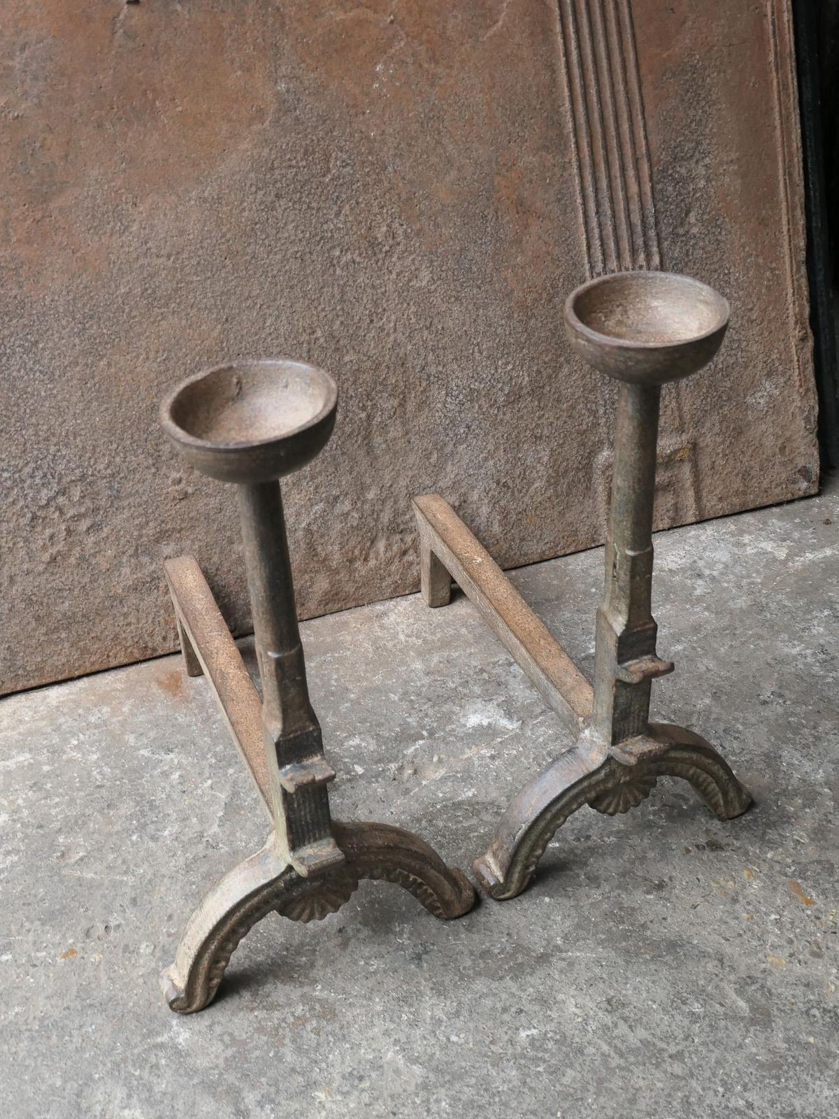 photo furniture French Napoleon III Style Firedogs Or Andirons