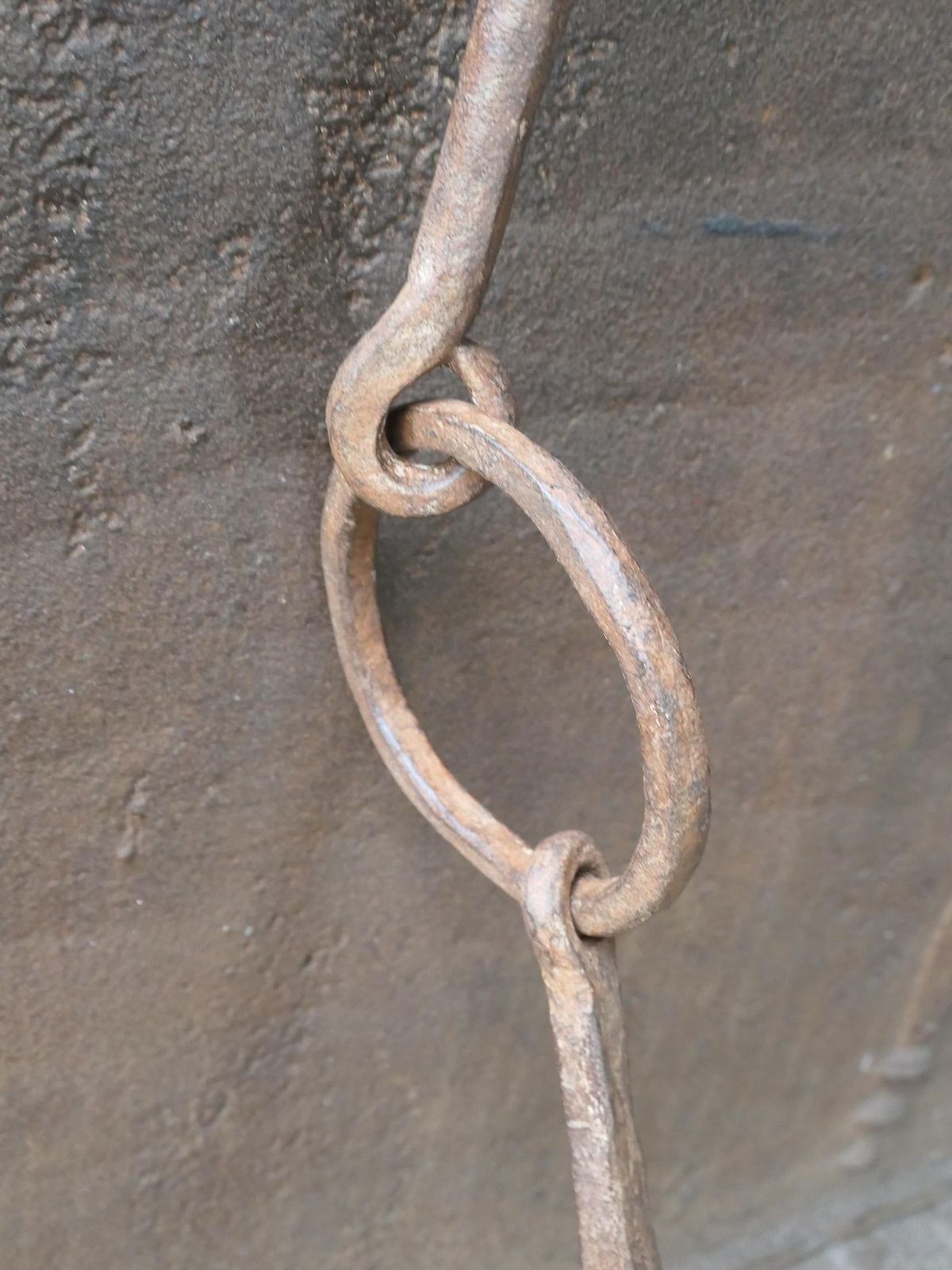 Large 17th Century French Fireplace Pot Hook photo 252.0