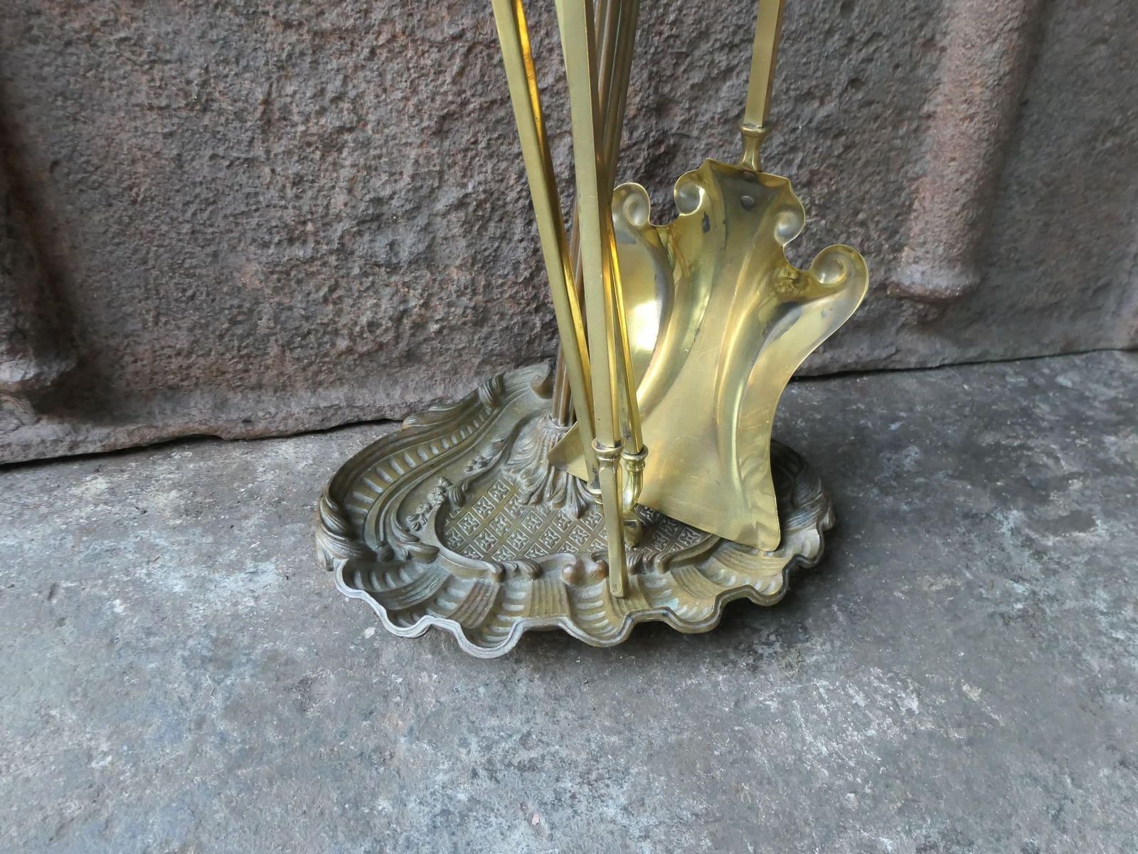 Victorian Period English Fire Poker Or Fireplace Poker photo vintage