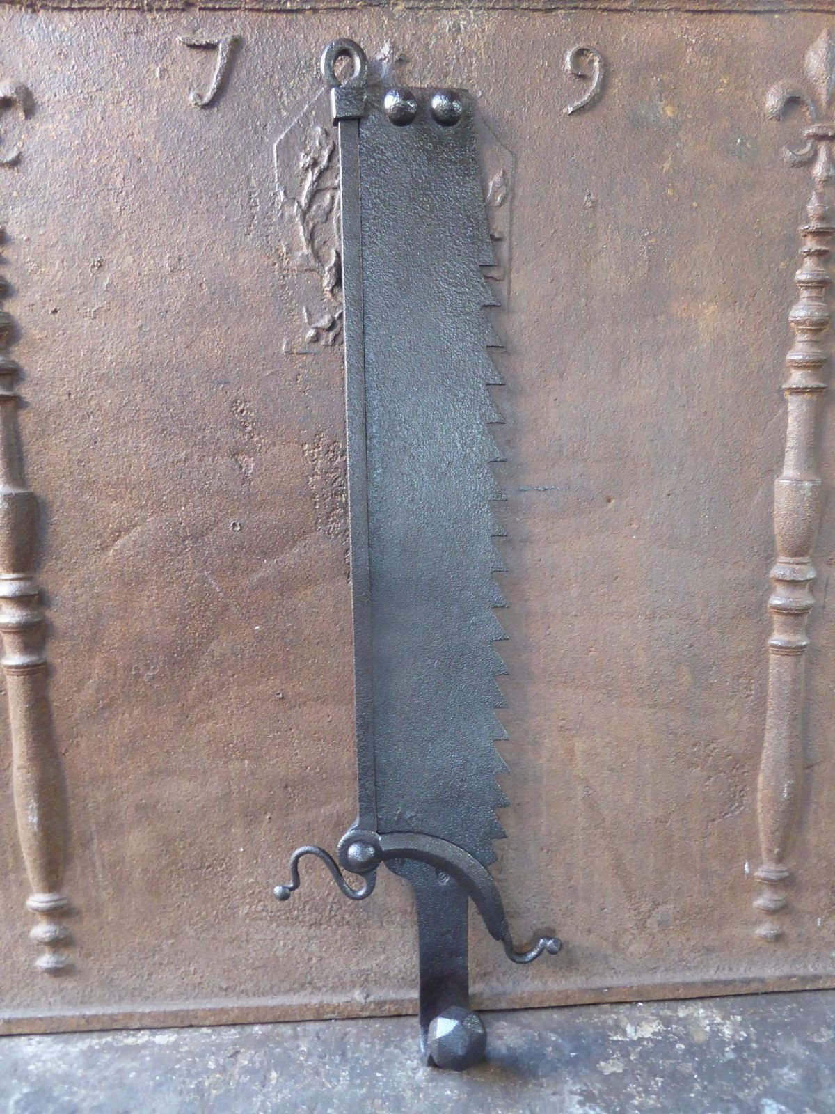 18th Century Dutch Fireplace Trammel Or Pot Hanger photo for sale