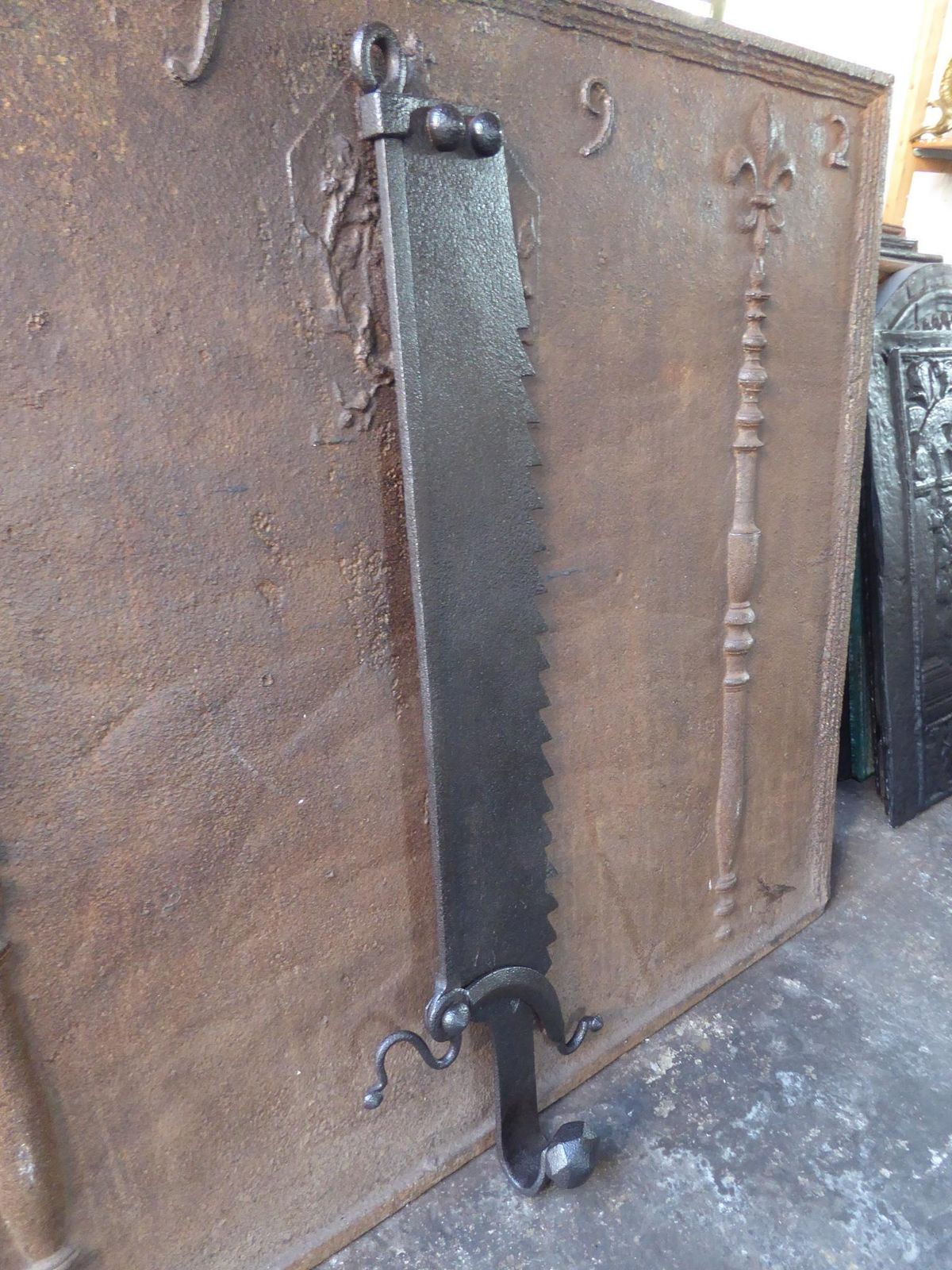 18th Century Dutch Fireplace Trammel Or Pot Hanger photo Home Fixtures