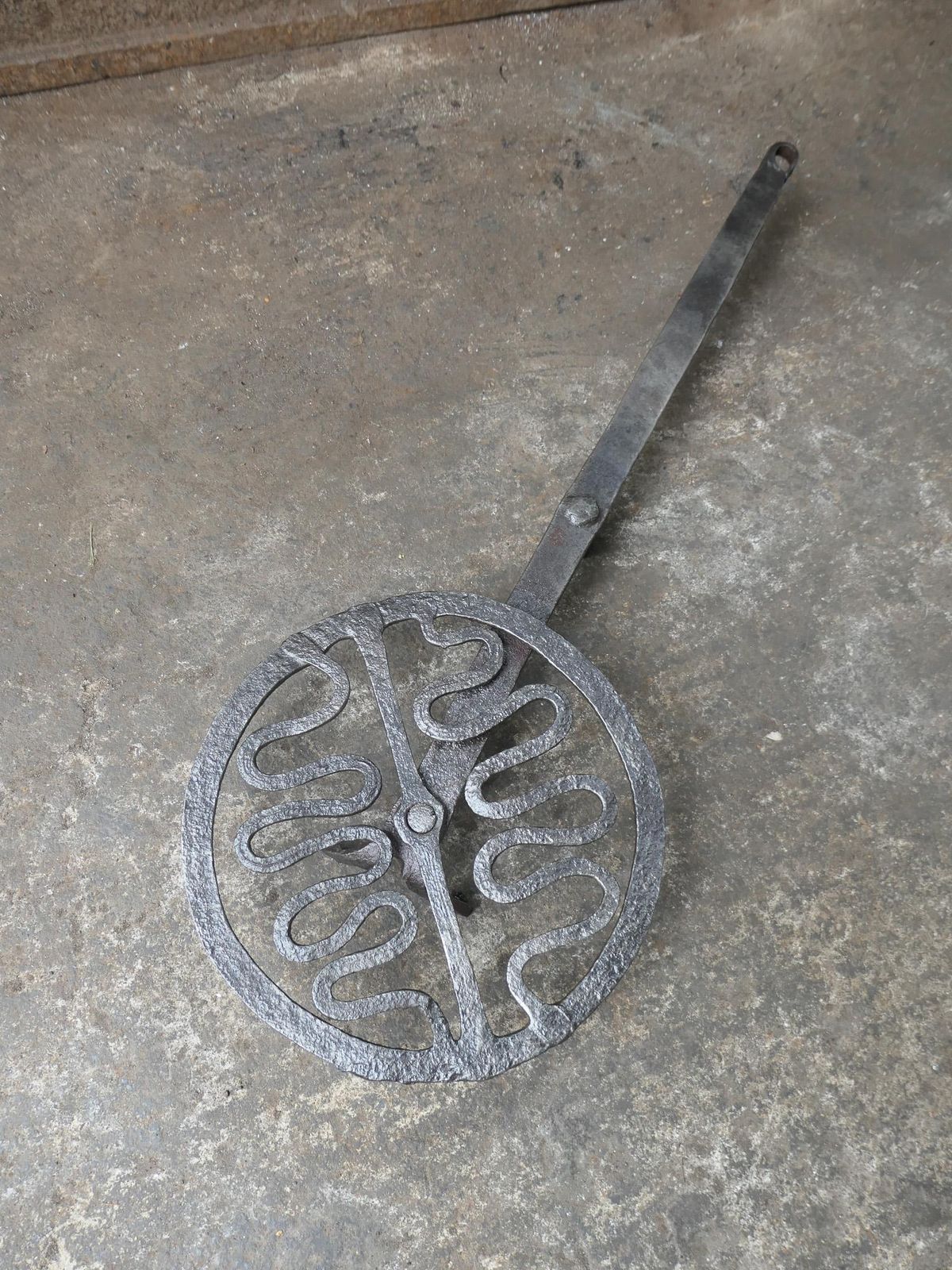 Hand Forged 17th   18th Century French Rotating Gridiron photo furniture