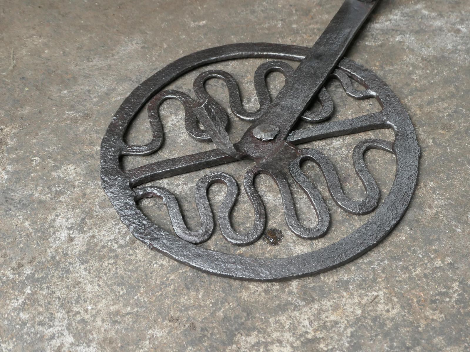 photo furniture Hand Forged 17th   18th Century French Rotating Gridiron