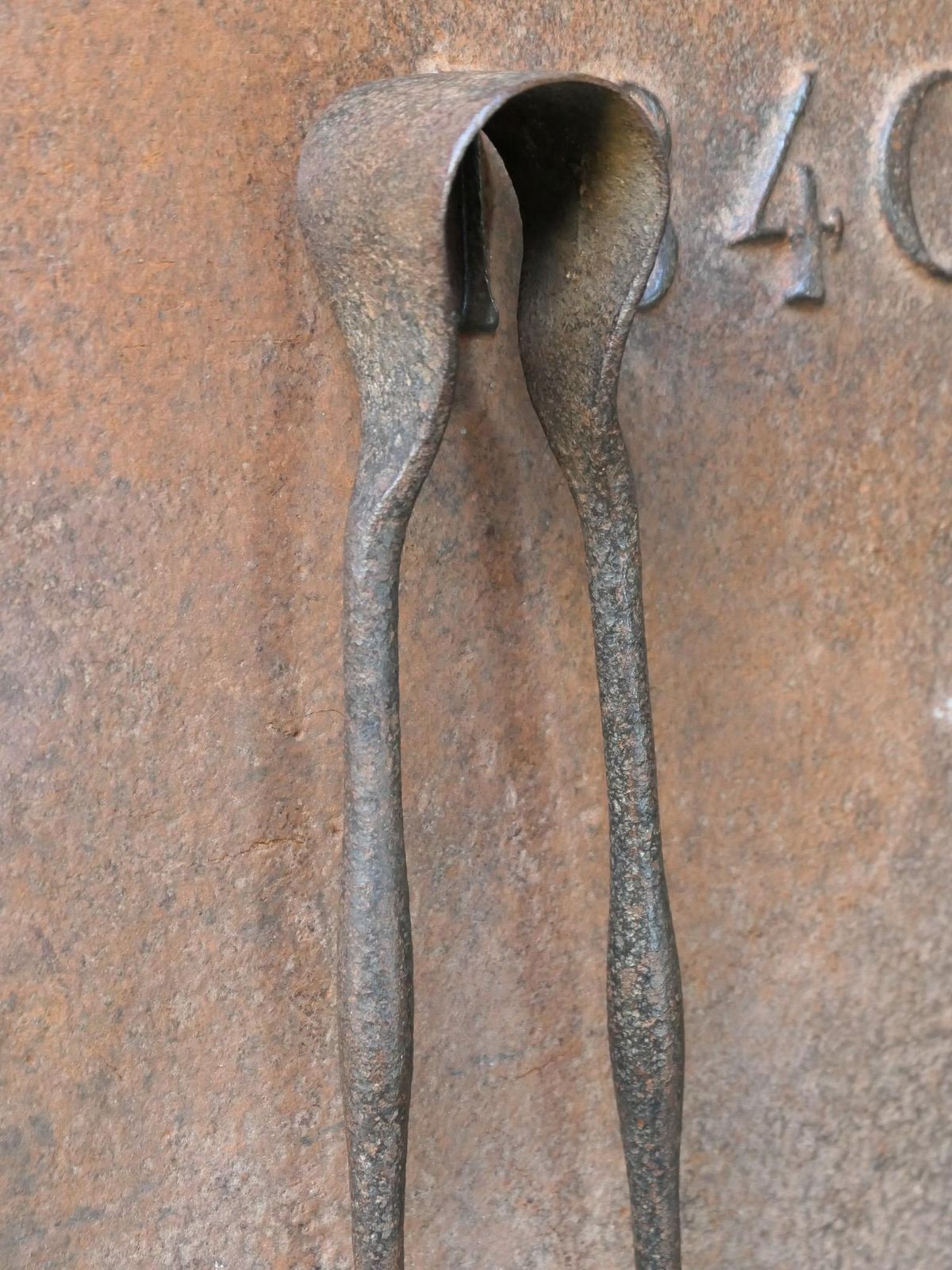 photo for sale Rustic French Neoclassical Fireplace Tools, 18th 19th Century