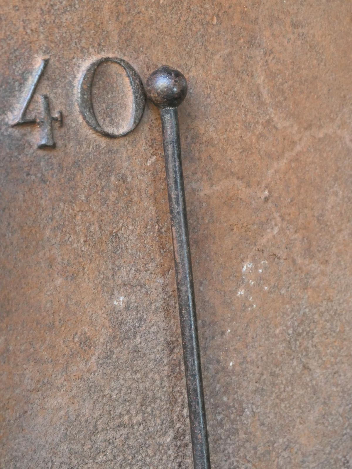 Home Fixtures Rustic French Neoclassical Fireplace Tools, 18th 19th Century photo