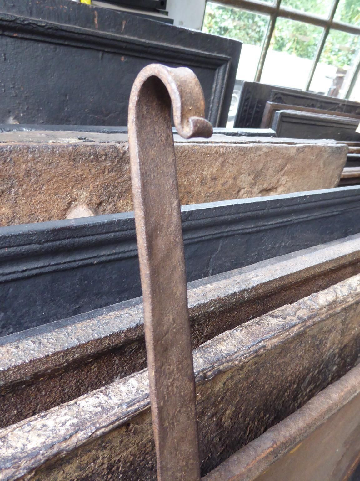 Home Fixtures Large 18th   19th Century French Fireplace Shovel Or Fire Shovel photo