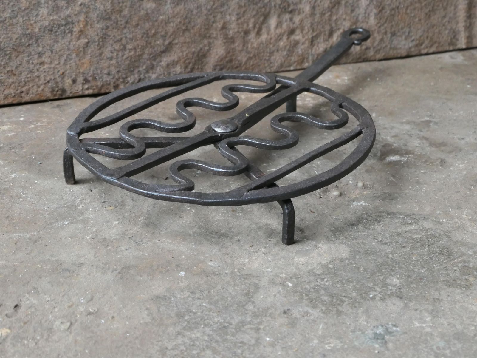photo for sale 17th 18th Century French Louis XV Rotating Gridiron