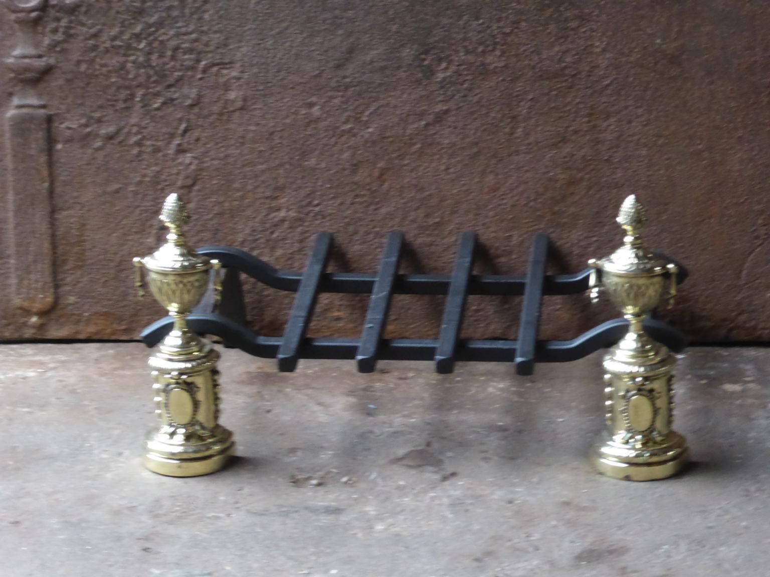 Napoleon III Style French Fire Grate, Fireplace Grate photo furniture