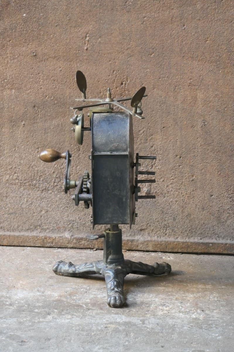 19th Century French Neoclassical Period Spring Driven Roasting Jack photo furniture