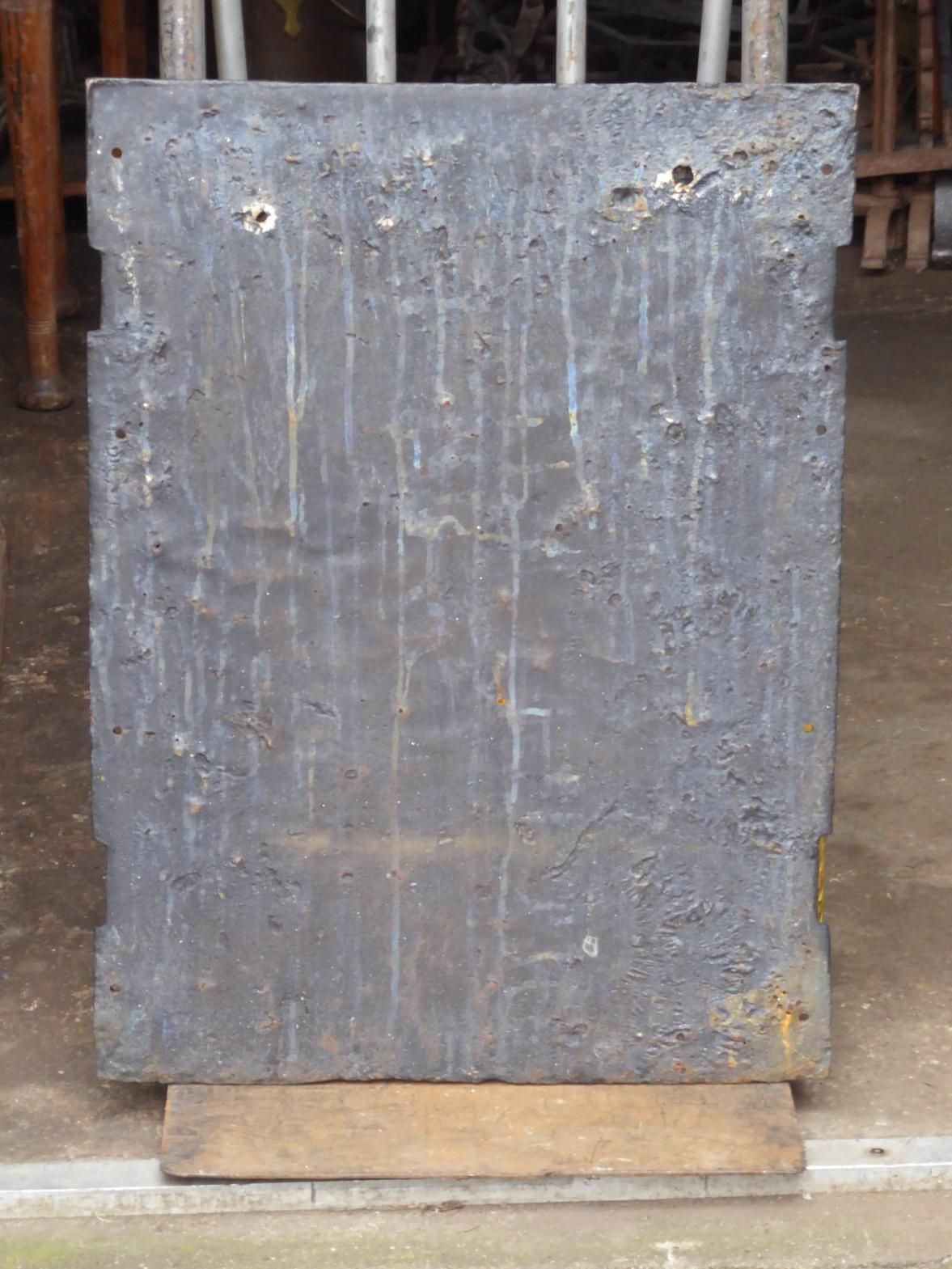 photo for sale 18th Century German Louis XV 'Coat Of Arms' Fireback / Backsplash