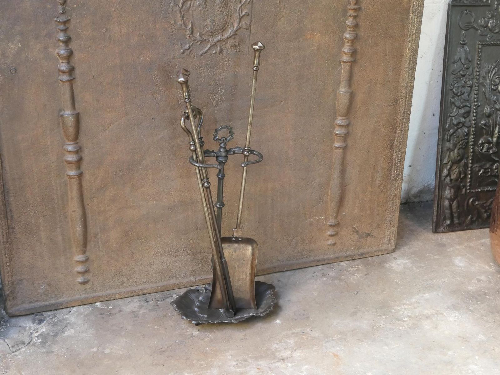 English Victorian Fireplace Tools Or Companion Set, 19th Century photo 576.0