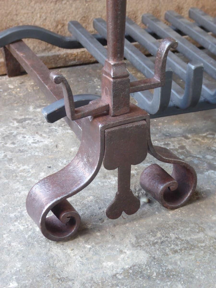 French Napoleon III Fire Grate, Fireplace Grate, 19th Century photo 466.0